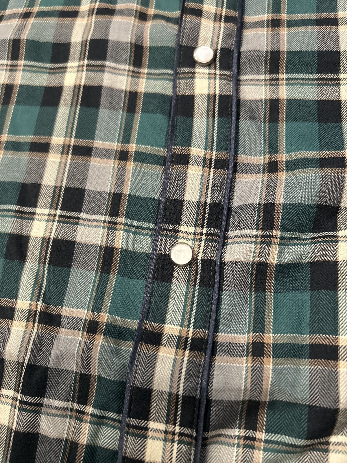 The Kooples Pearl Snap Button Up Size US M / EU 48-50 / 2 - 5 Thumbnail