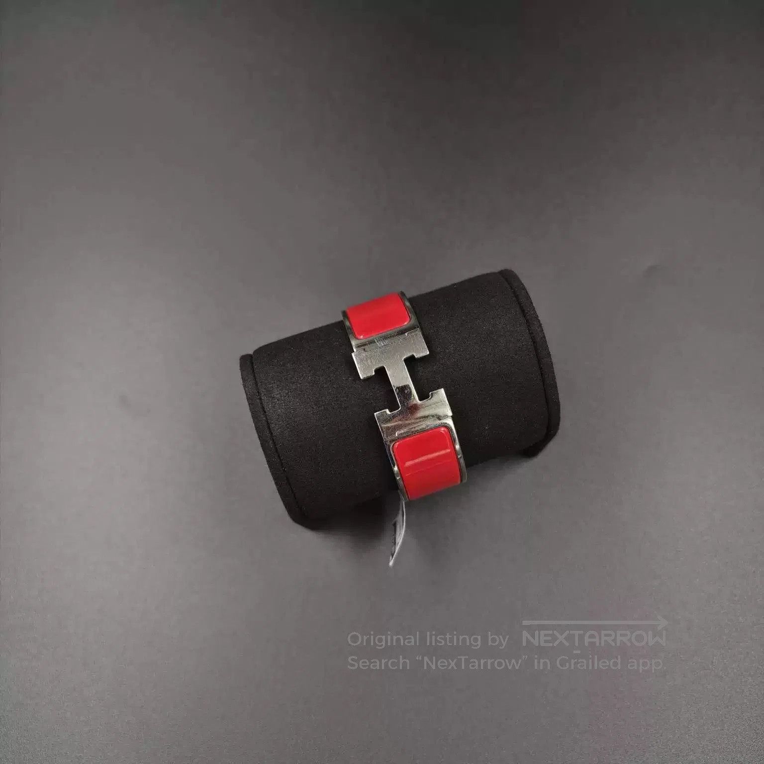 Hermes Hermes Narrow H-shaped Bracelet. Size ONE SIZE - 2 Thumbnail