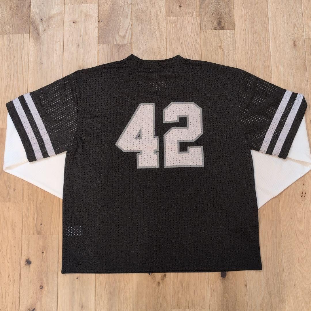 Reputation Studios Reputation Studios “42 Jersey” Long Sleeve Mesh Top L Size US L / EU 52-54 / 3 - 13 Thumbnail