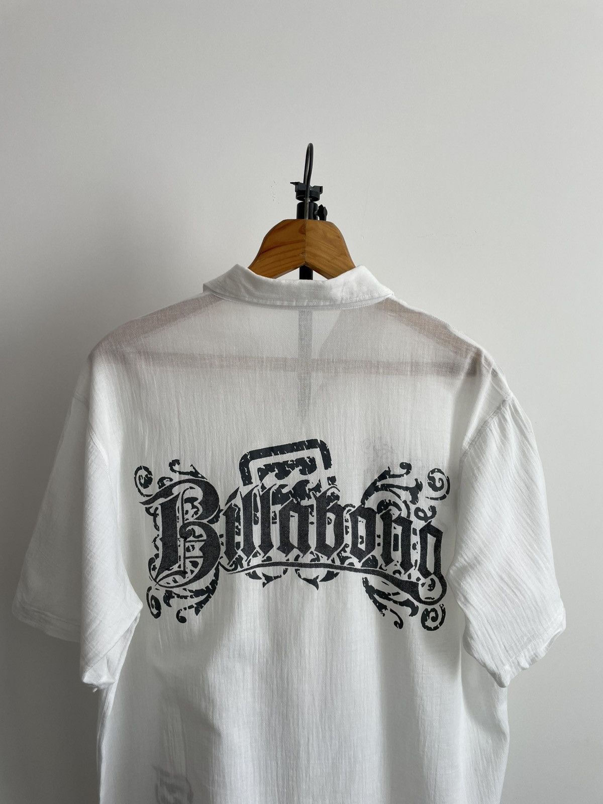Billabong Vintage Billabong 90’s Shirt Button Up Y2K Big Logo RARE Size US XL / EU 56 / 4 - 3 Thumbnail