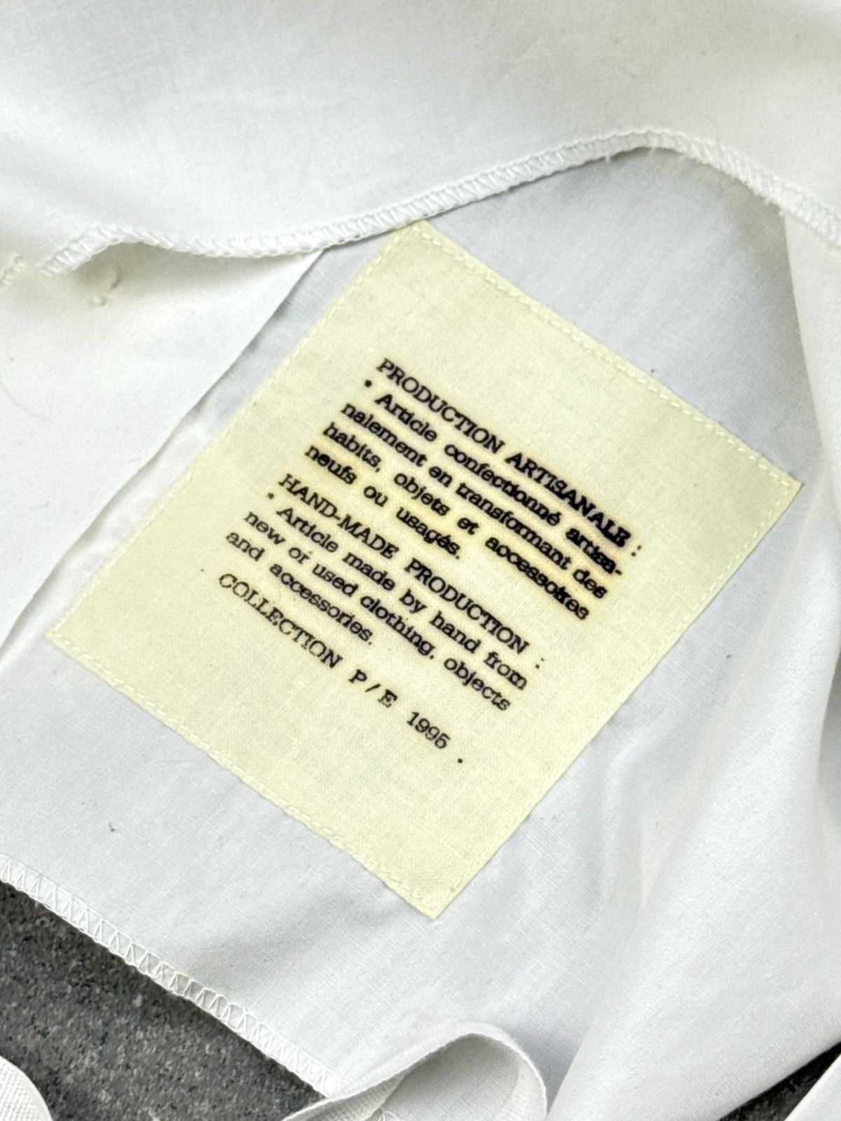 Maison Margiela Maison Martin Margiela SS95 Artisanal Military Shirt Top Size M / US 6-8 / IT 42-44 - 2 Thumbnail