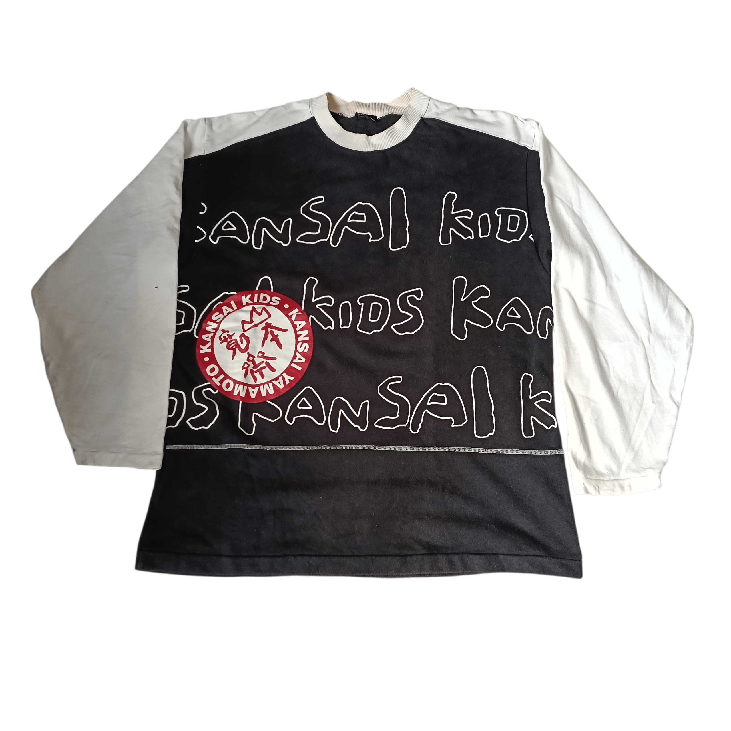 Kansai Yamamoto Vintage Kansai Kids By Kansai Yamamoto Sweatshirt Size US L / EU 52-54 / 3 - 1 Thumbnail