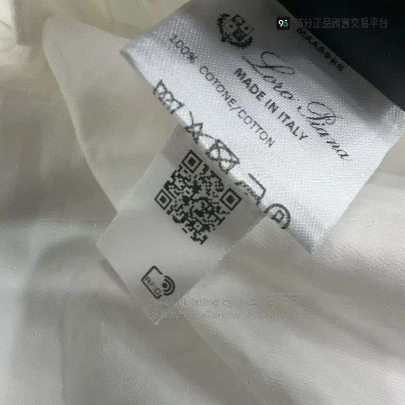Loro Piana Loro Piana Men's White Long. Size US L / EU 52-54 / 3 - 6 Thumbnail