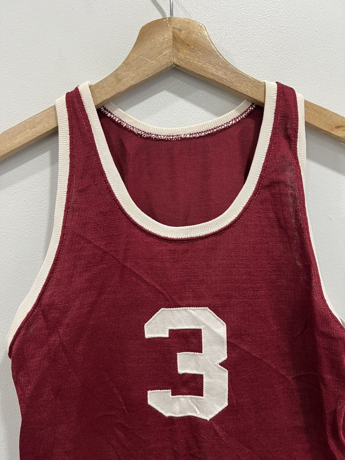 Vintage Vintage 60s Basketball Jersey mcgregor sandknit Size US L / EU 52-54 / 3 - 4 Thumbnail