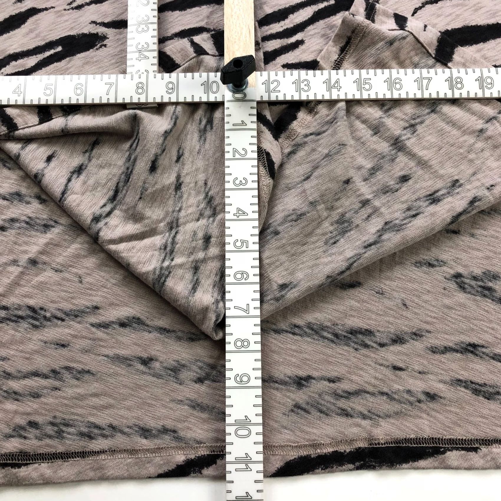Rails Rails Watercolor Tiger Midi Dress M Women's Black Mauve Beige Size M / US 6-8 / IT 42-44 - 4 Thumbnail