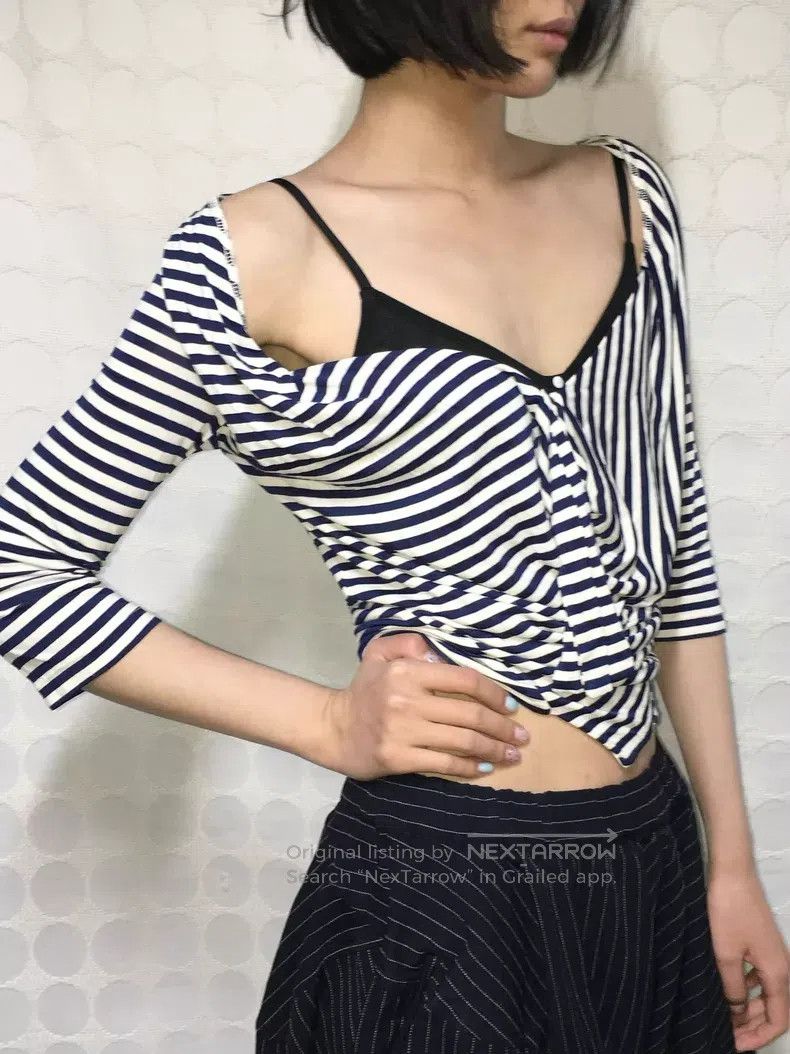 Vivienne Westwood Vivienne Westwood Striped bra cutaway seven-quarter sleeve Size XS / US 0-2 / IT 36-38 - 2 Thumbnail