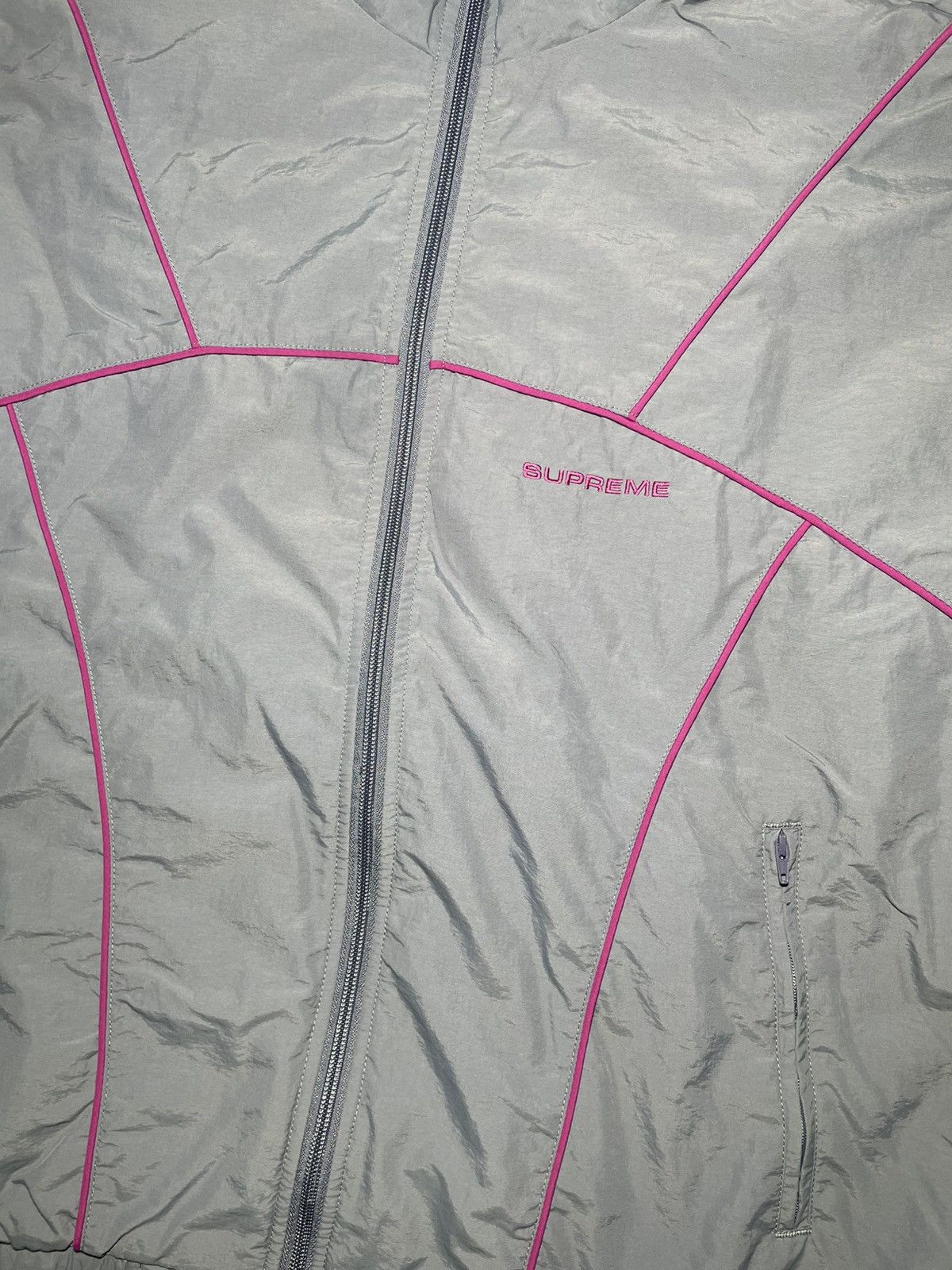 Supreme Supreme Piping Track Jacket SS19 (Large) Size US L / EU 52-54 / 3 - 2 Thumbnail