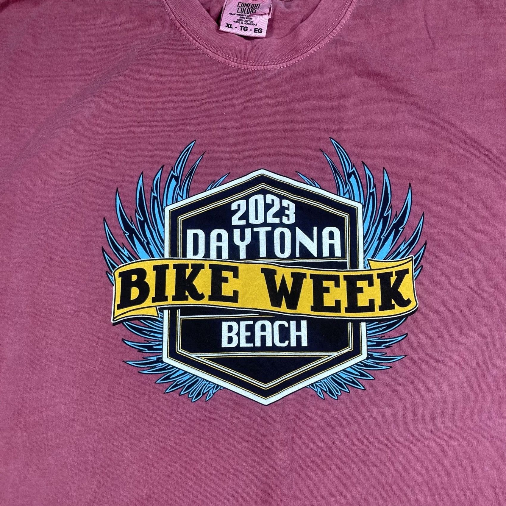 Comfort Colors Comfort Colors CrewNeck Graphics Shirt Mens XL 2023 Daytona Beach Bike Week Size US XL / EU 56 / 4 - 2 Thumbnail