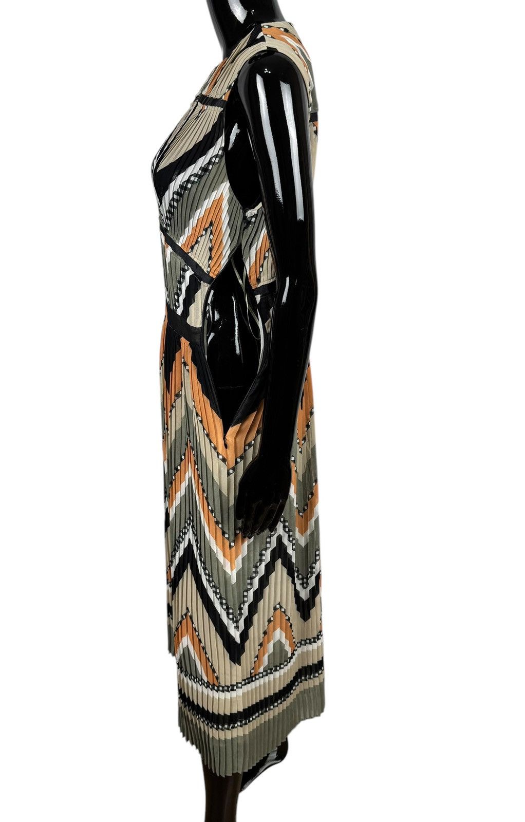 Massimo Dutti Massimo Dutti Pleated Multicolor Maxi Dress size US8 EU40 Size M / US 6-8 / IT 42-44 - 6 Thumbnail