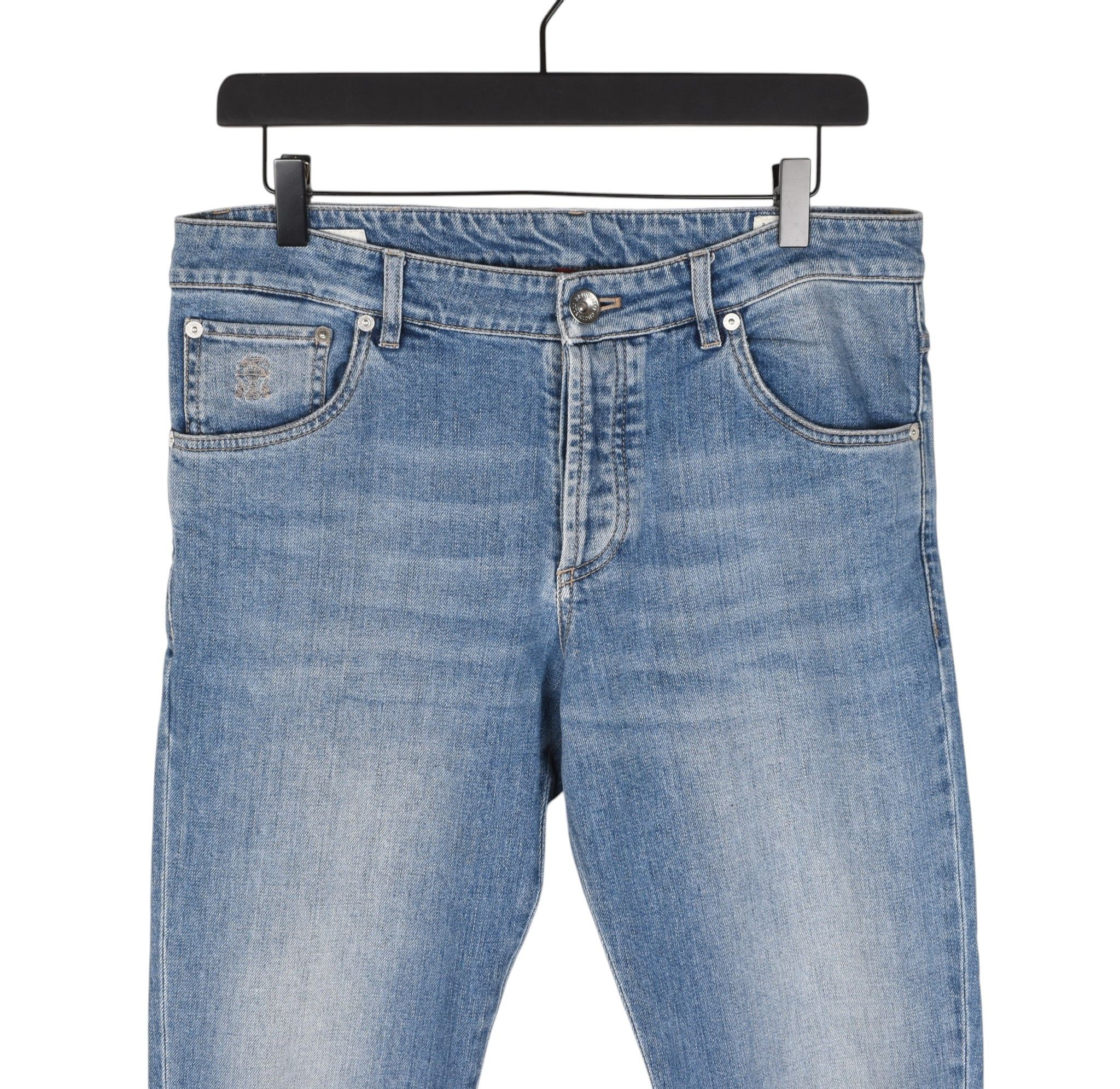 Brunello Cucinelli Brunello Cucinelli Skinny Fit Men Stretch Jeans Size 46 Size US 30 / EU 46 - 2 Thumbnail