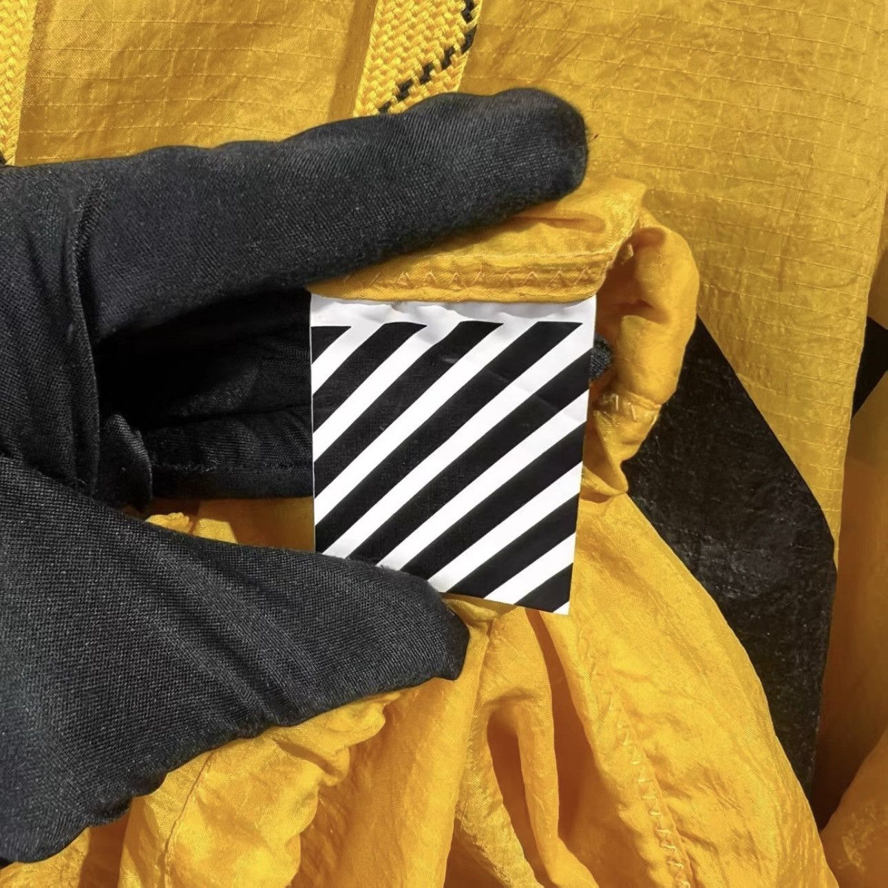 Off-White Off white SS14 windbreaker yellow Size US M / EU 48-50 / 2 - 7 Thumbnail