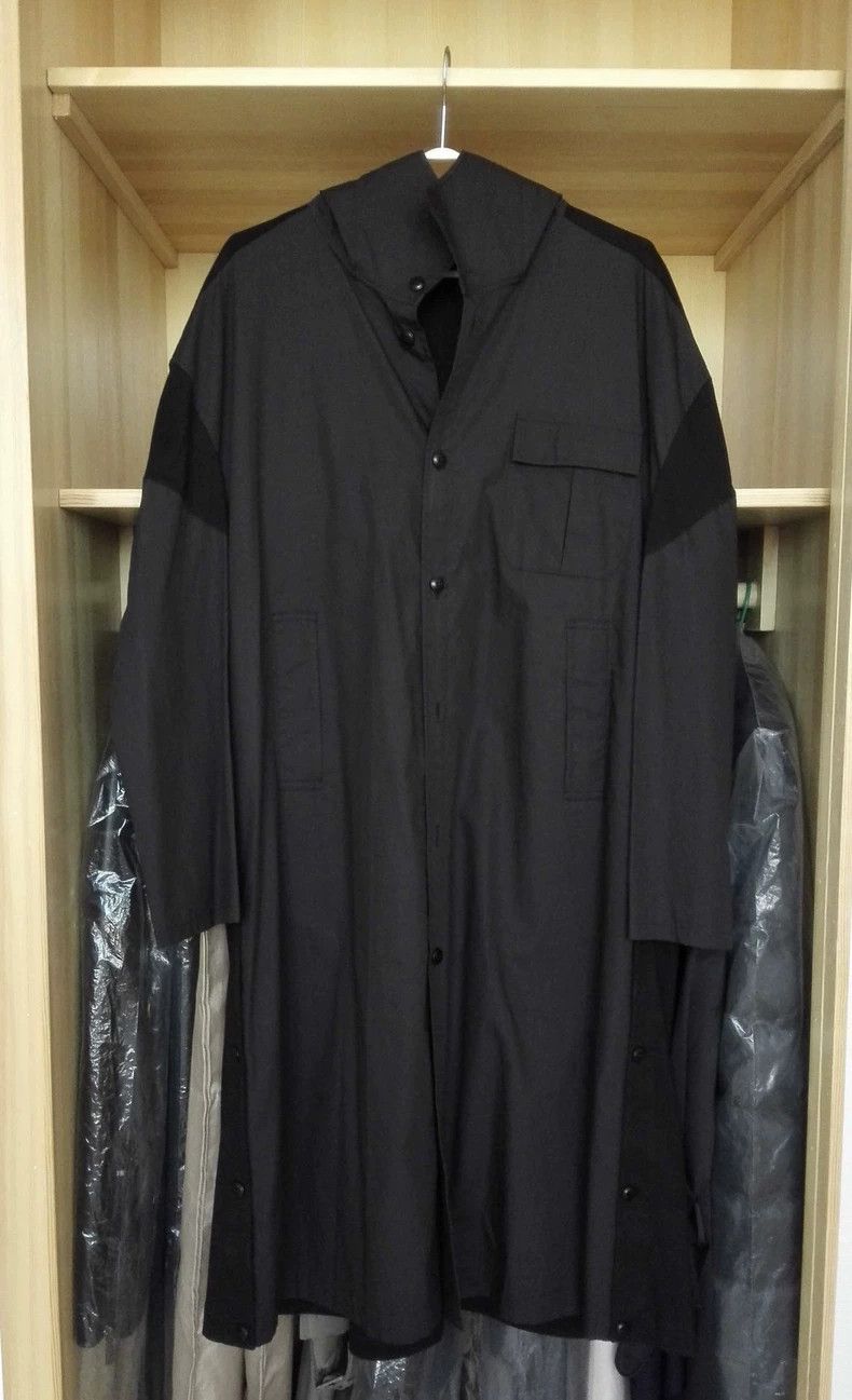 Yohji Yamamoto Yohji Yamamoto Long Coat with Pocket Design-dmc Size US M / EU 48-50 / 2 - 1 Thumbnail