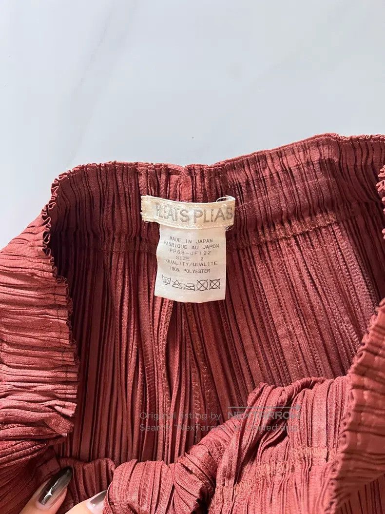 Issey Miyake Issey Miyake Orange Pants Size 25" / US 0 / IT 36 - 9 Thumbnail