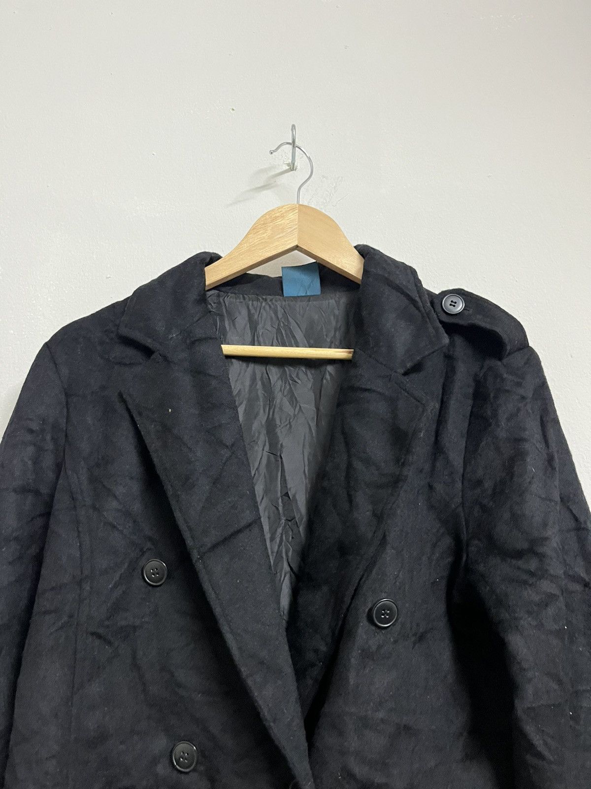 RAGEBLUE 💥Japanese Brand RAGEBLUE Wool Black Jackets Size US S / EU 44-46 / 1 - 4 Thumbnail
