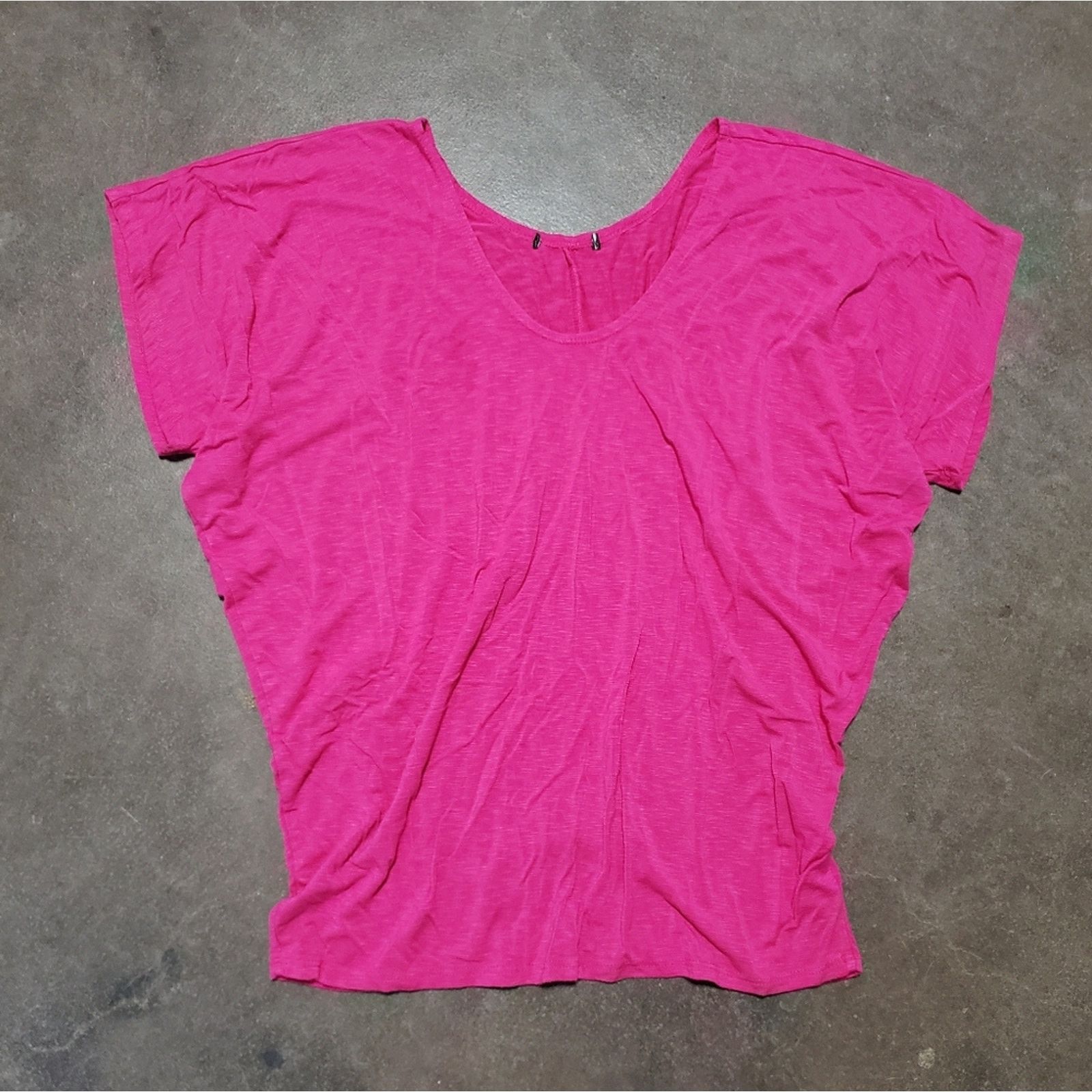 Other Pink Vibrant Loose Shoulder Sleeve Size M / US 6-8 / IT 42-44 - 1 Thumbnail