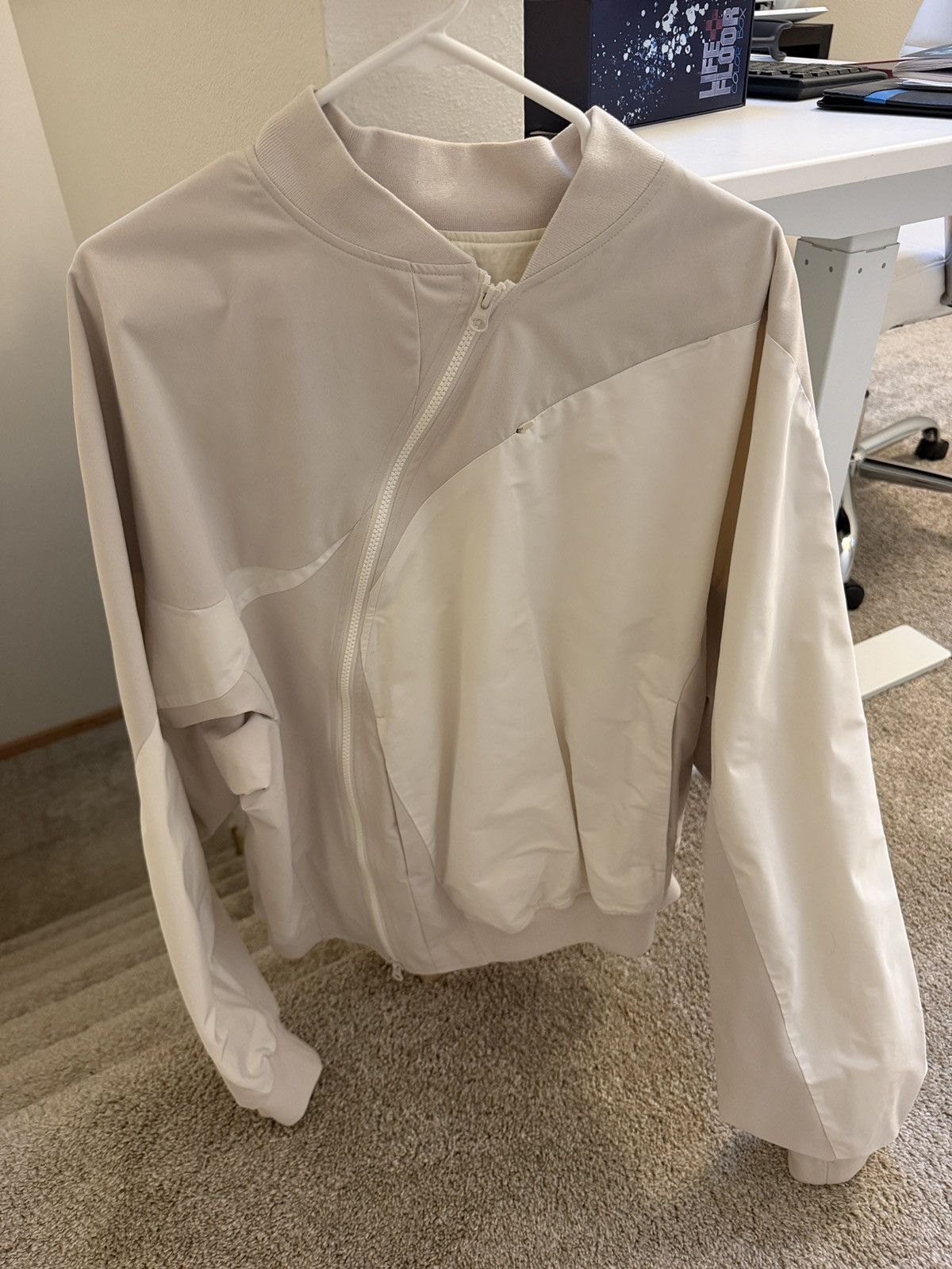 POST ARCHIVE FACTION (PAF) Off-White 6.0 Center Bomber Jacket Size US L / EU 52-54 / 3 - 14 Thumbnail