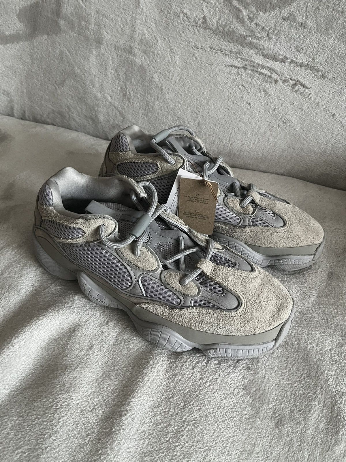 Adidas Adidas Yeezy 500 Stone Salt 42 2/3 Size US 9 / EU 42 - 5 Thumbnail