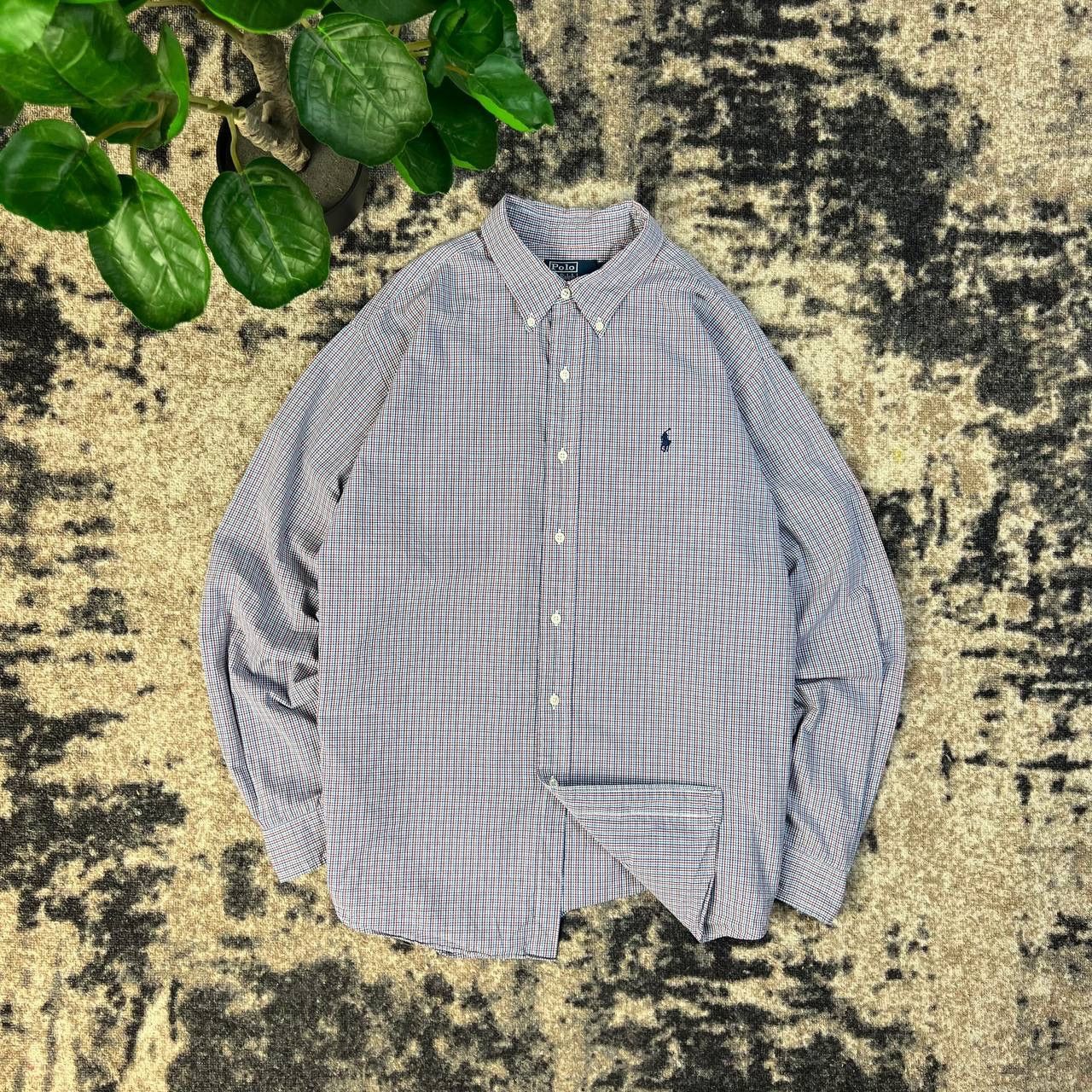 Polo Ralph Lauren Polo Ralph Lauren Vintage Y2K Checkered Button Up Shirt Size US XL / EU 56 / 4 - 1 Thumbnail