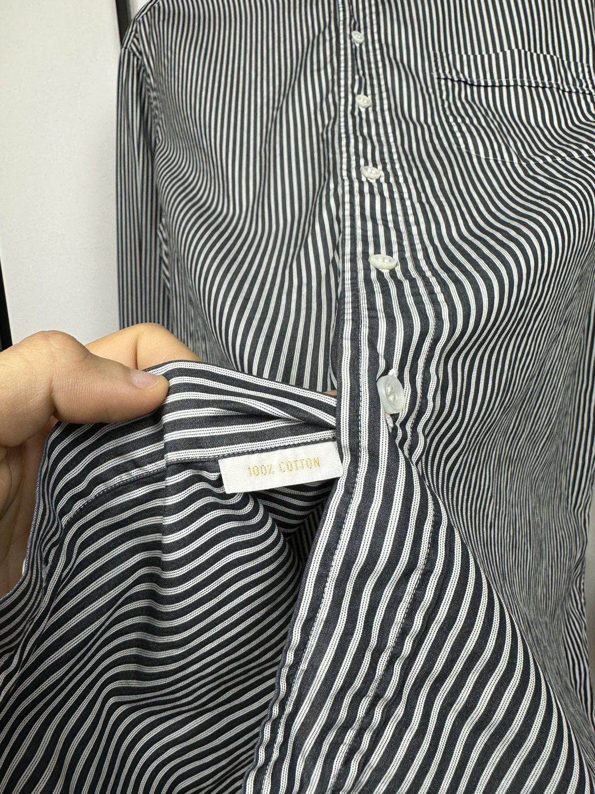 Brioni Brioni Luxury Striped Shirt Classic Old Money Style Men’s L Size US L / EU 52-54 / 3 - 7 Thumbnail