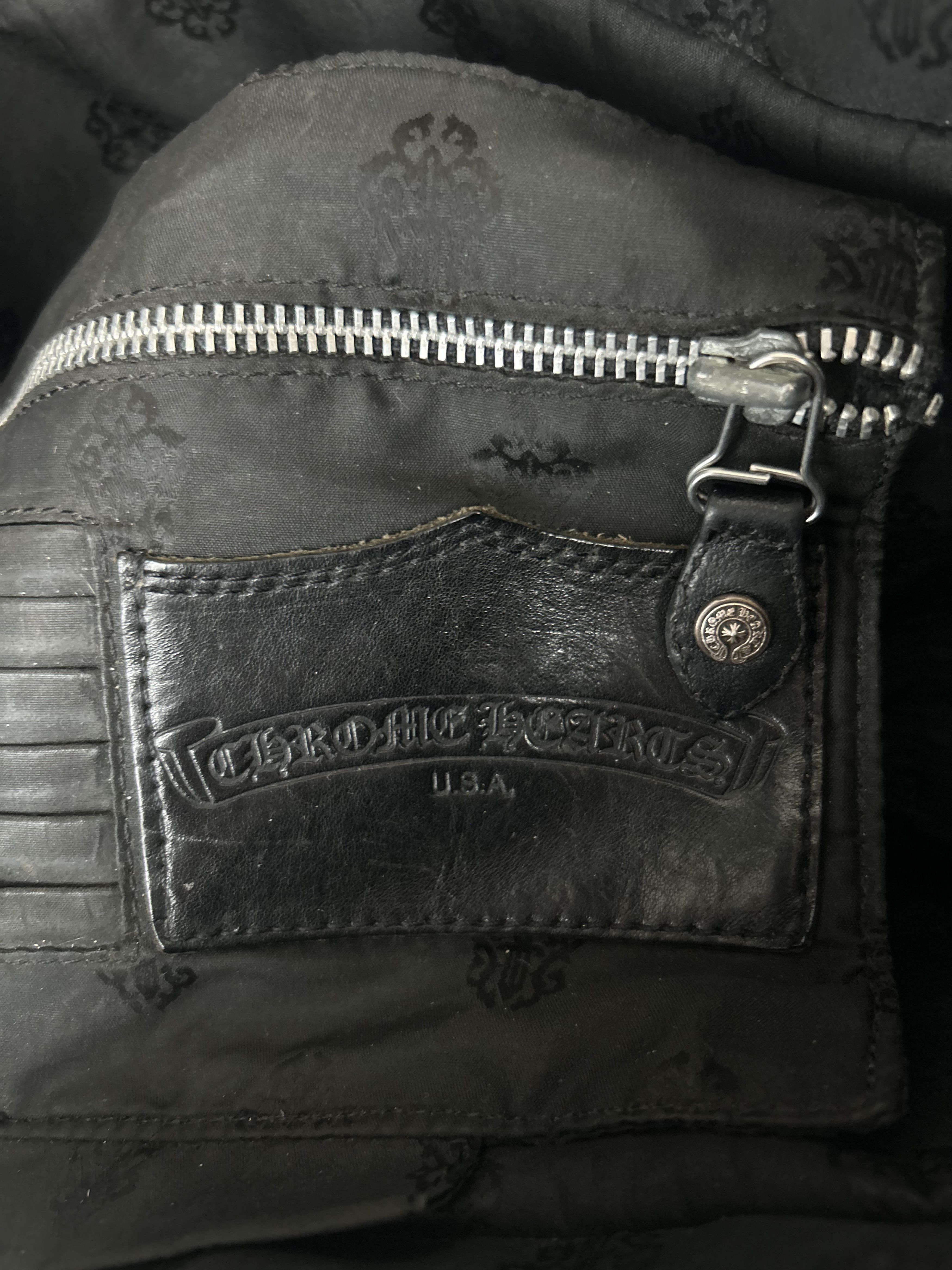Chrome Hearts Chrome Hearts Black Nylon Jacquard Diaper Bag Size ONE SIZE - 7 Thumbnail