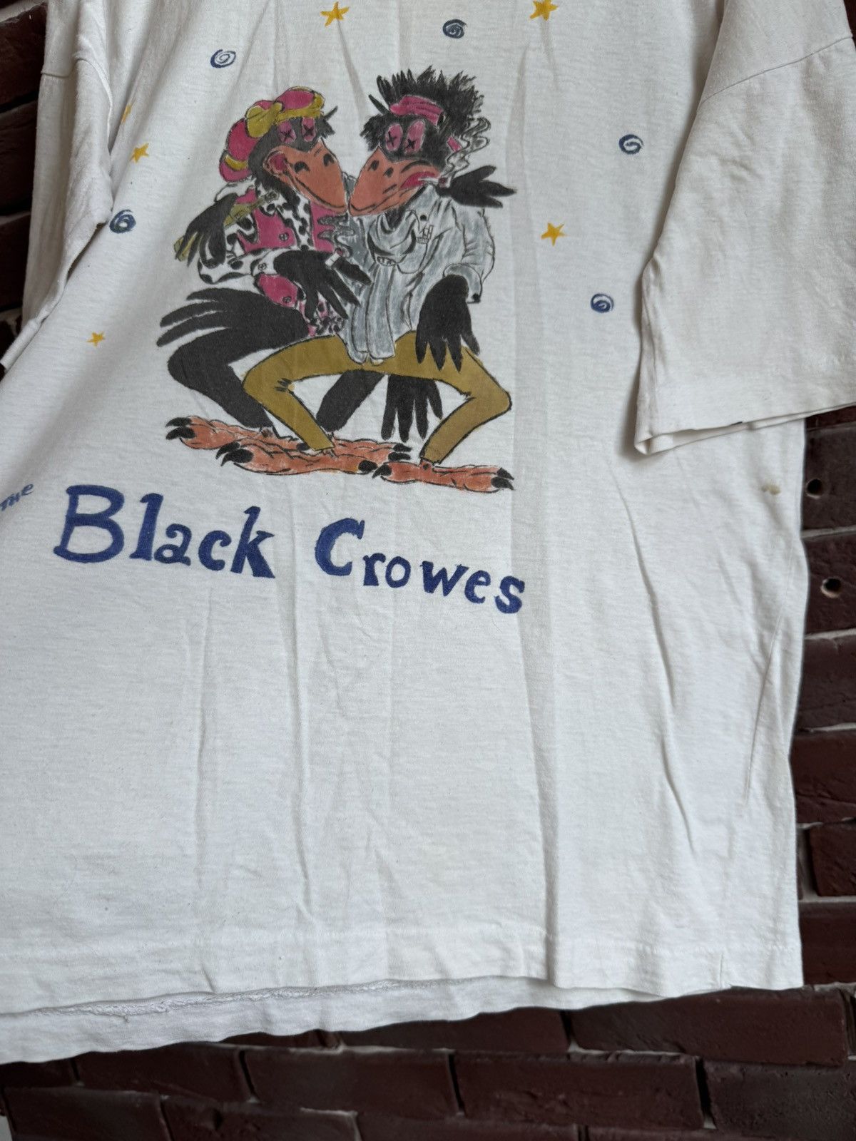 Band Tees Vintage 90s The Black Crowes Rock Band T Shirt Grail white Size US L / EU 52-54 / 3 - 3 Thumbnail