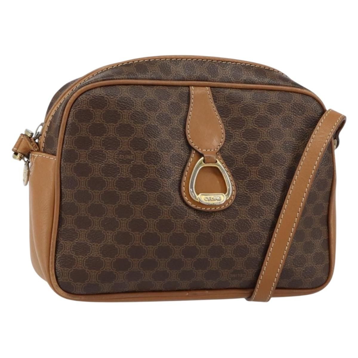 Celine Celine Vintage Macadam Canvas and Leather Size ONE SIZE - 1 Thumbnail