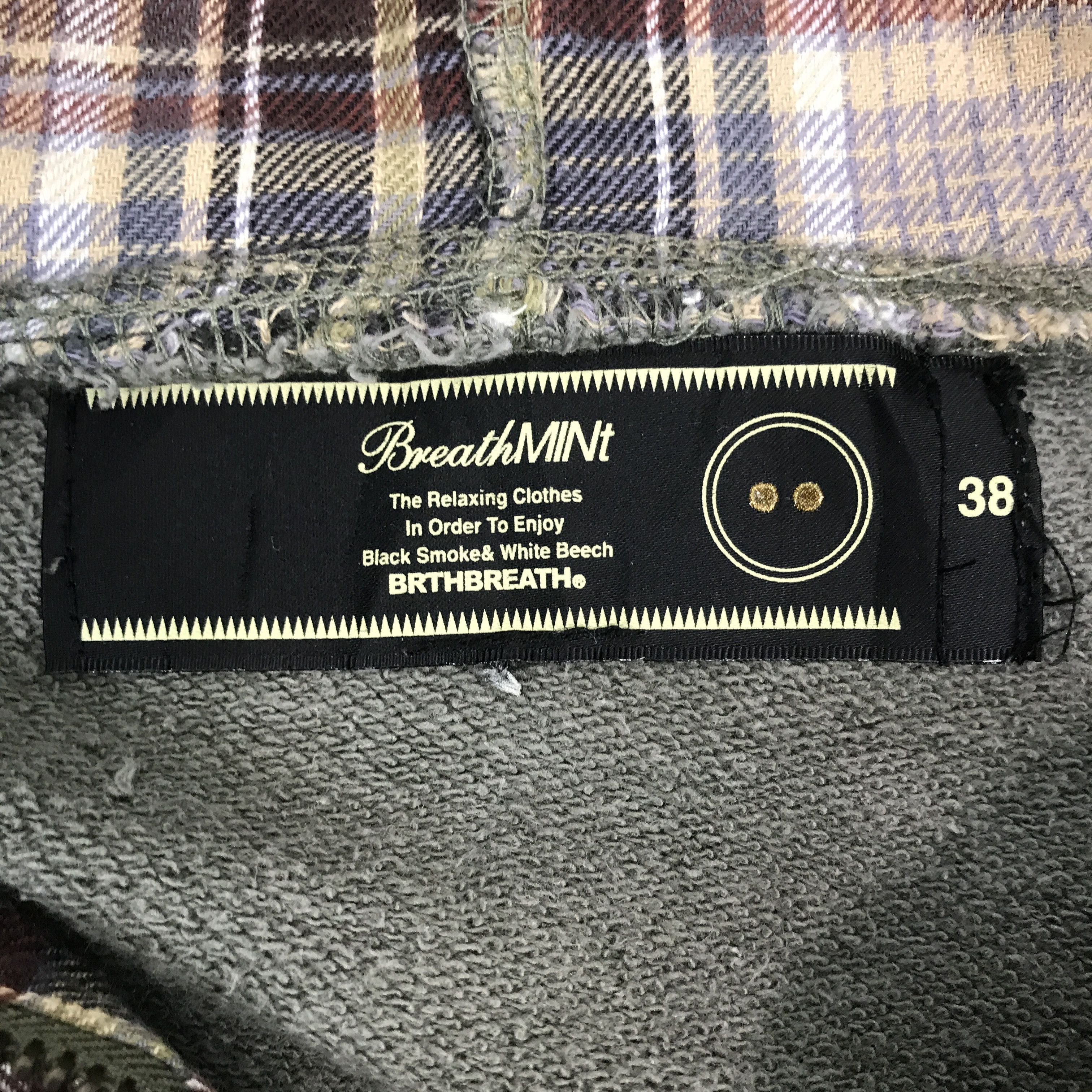 Japanese Brand Vintage Breathmint Distressed Style hoodie Jacket Size US L / EU 52-54 / 3 - 11 Thumbnail