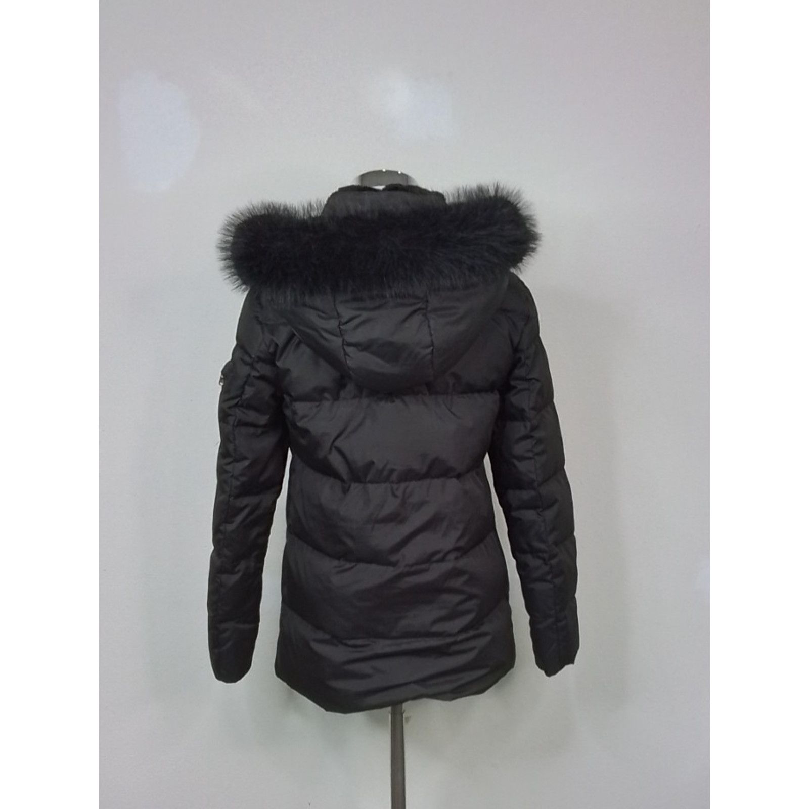 Ralph Lauren Lauren by Ralph Lauren Down Jacket Women's XS Black Faux Fur Size XS / US 0-2 / IT 36-38 - 3 Thumbnail