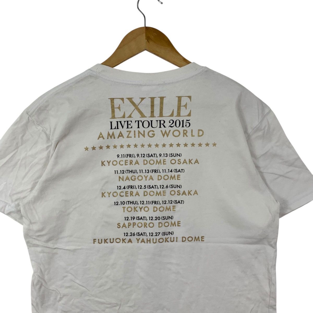 Vintage EXILE TRIBE IDOL Japan Group Boy Band 2015 Tour Tee Shirt Size L / US 10 / IT 46 - 7 Thumbnail