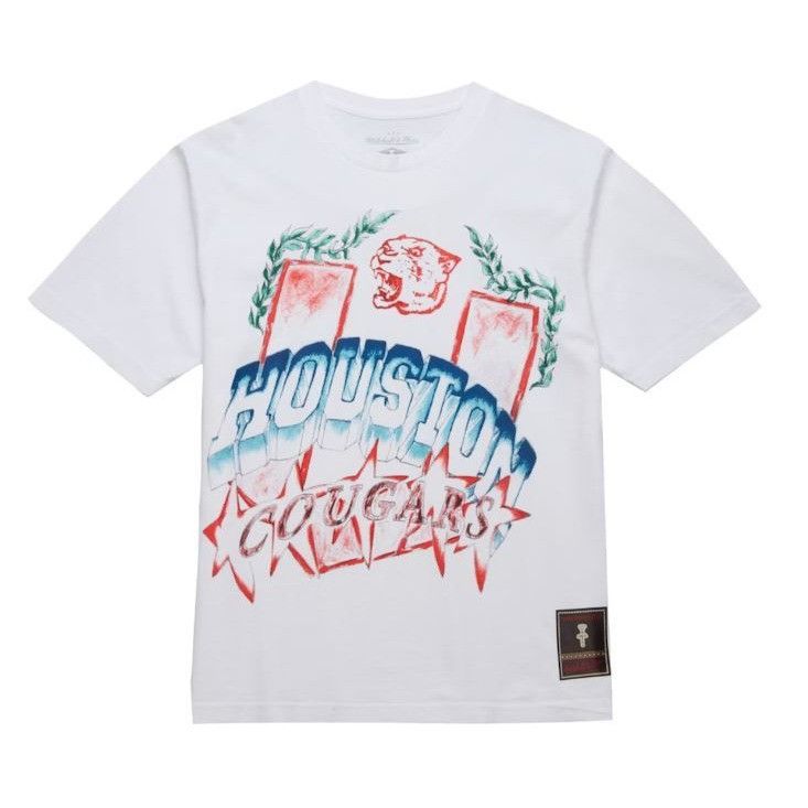 Mitchell & Ness × Travis Scott TRAVIS SCOTT CACTUS JACK x MITCHELL & NESS x COUGARS TEE L Size US L / EU 52-54 / 3 - 1 Thumbnail