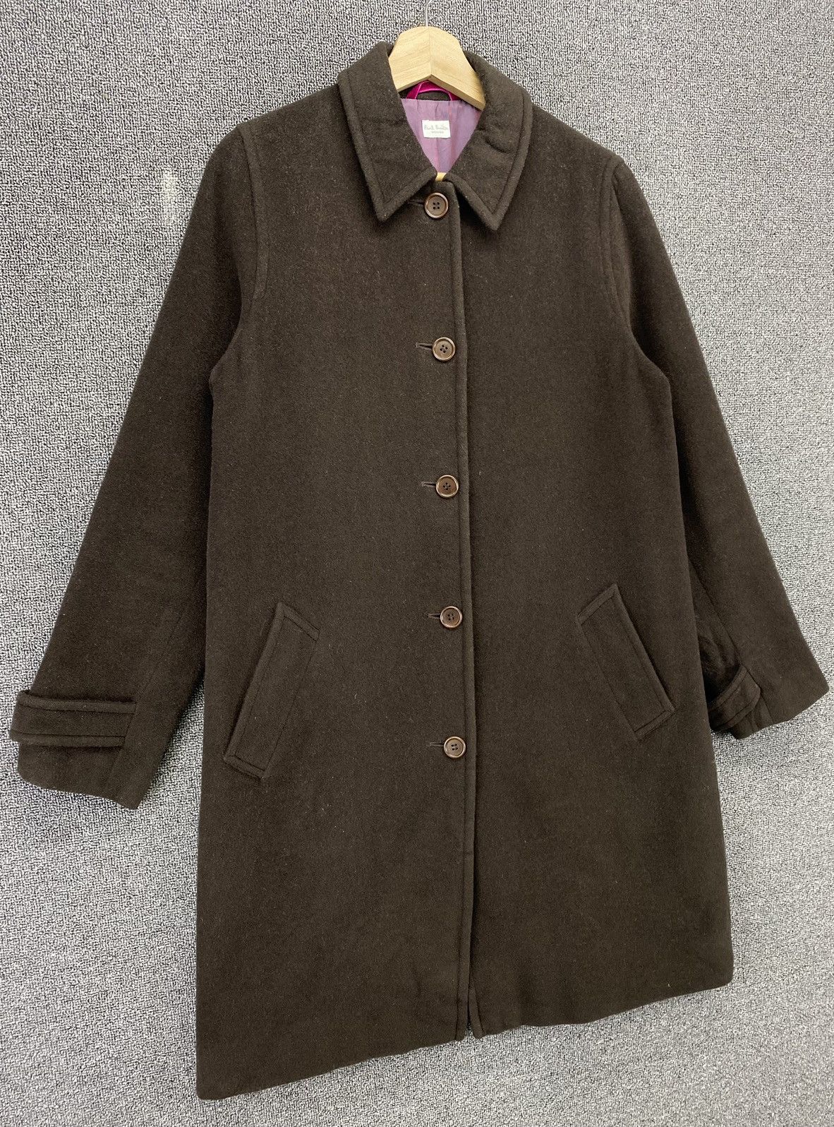 Paul Smith Vintage Paul Smith Women Wool Coat Long Jacket Size S / US 4 / IT 40 - 2 Thumbnail