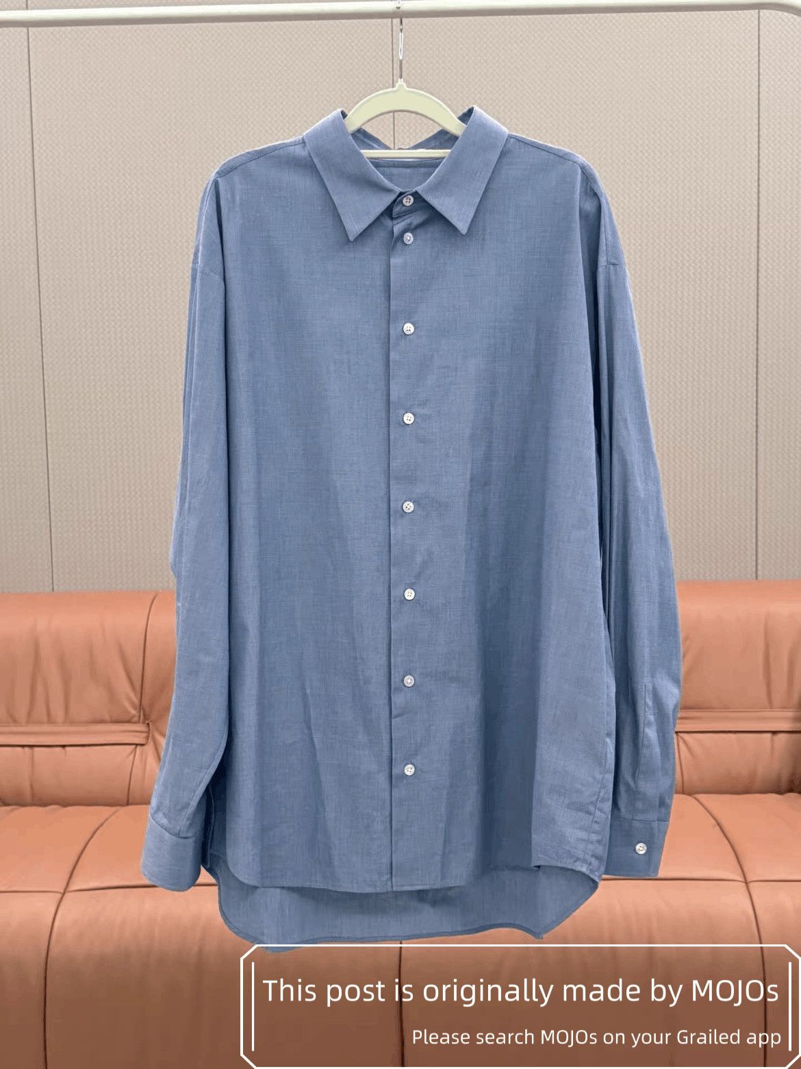 The Row The Row Atticus Classic Blue Shirt Size US M / EU 48-50 / 2 - 1 Thumbnail