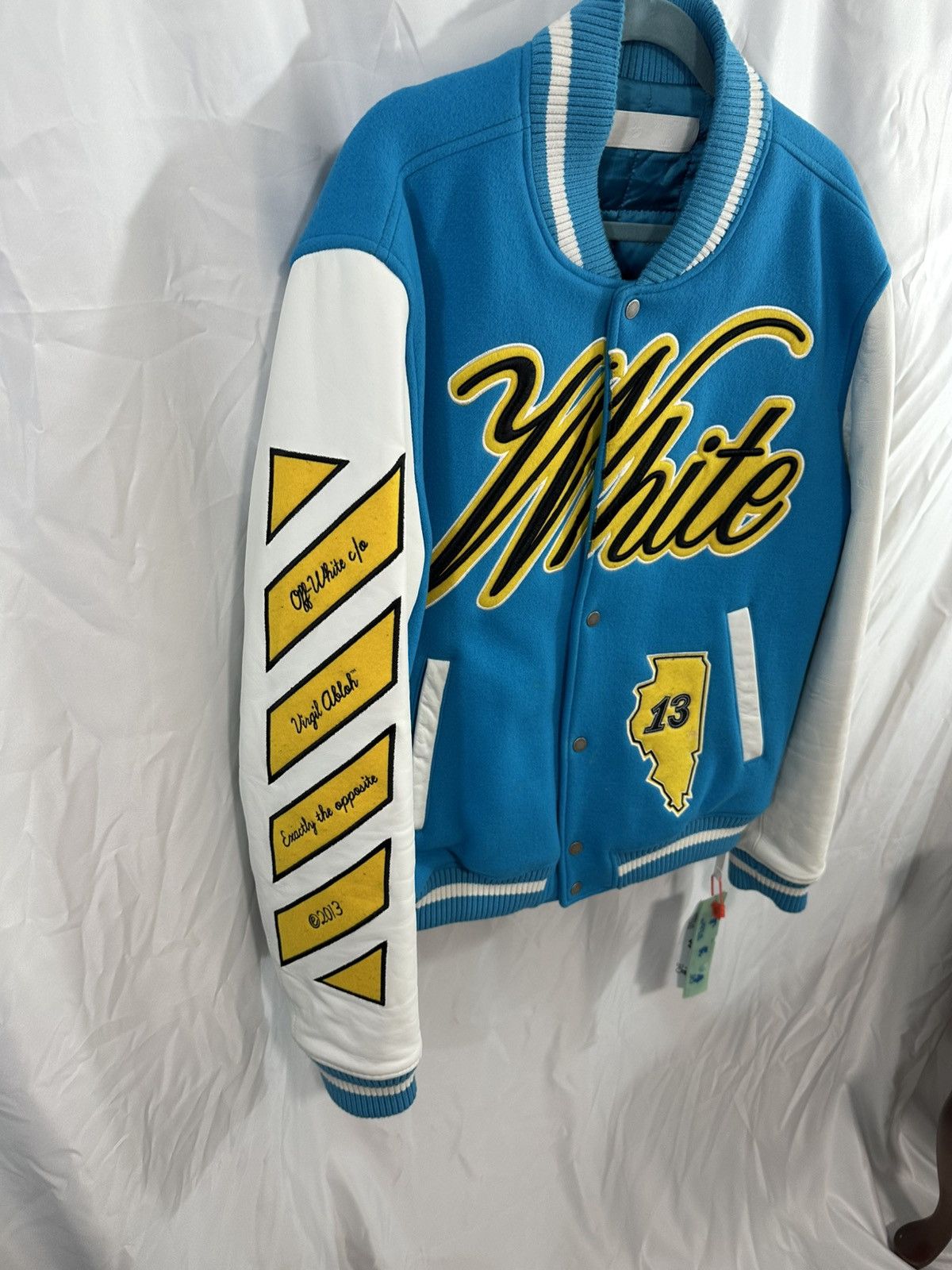 Off-White Off White Varsity Jacket Size US L / EU 52-54 / 3 - 6 Thumbnail