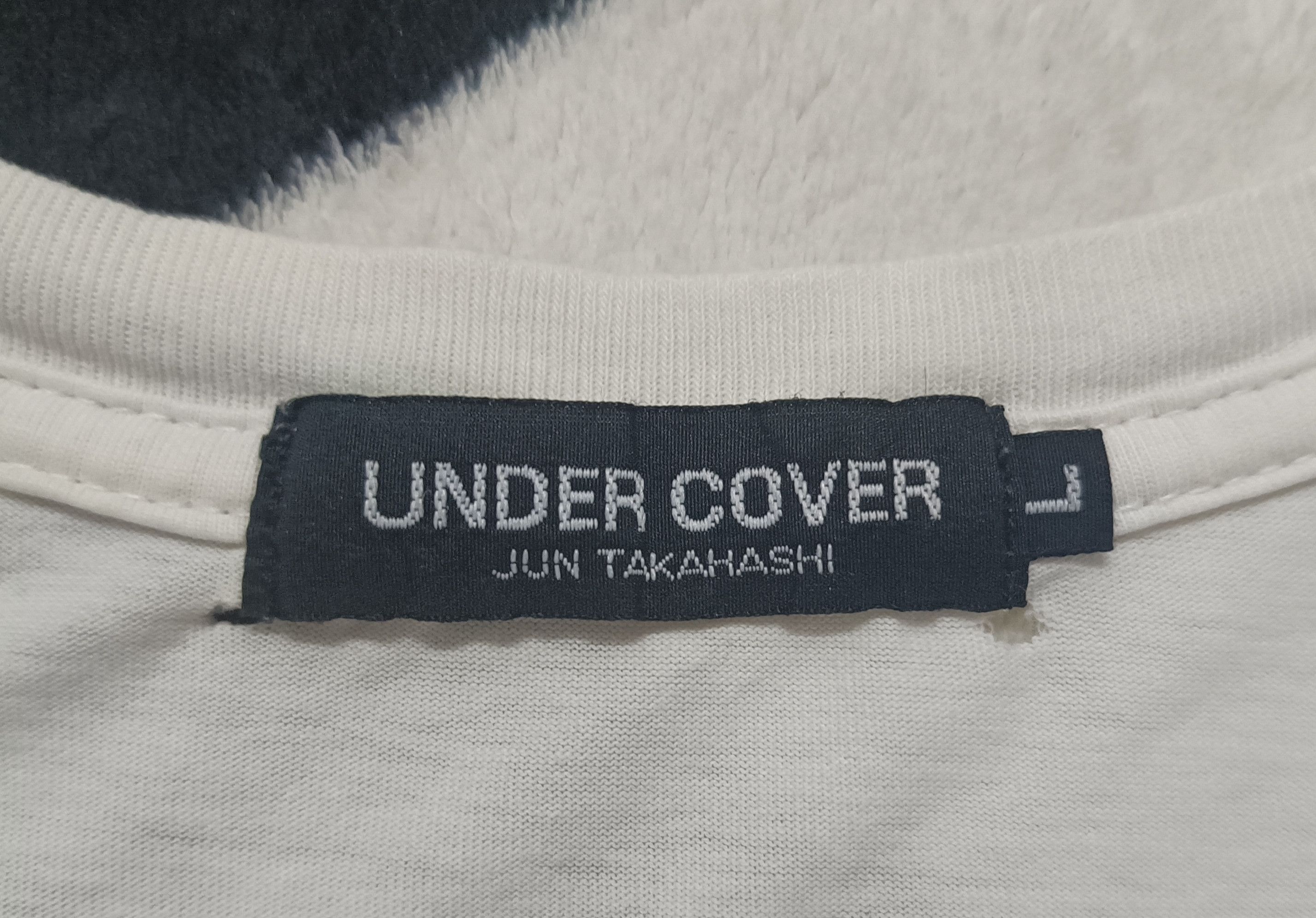 Japanese Brand 🔥🔥 Rare UnderCover Big Logo Tee Size US L / EU 52-54 / 3 - 5 Thumbnail
