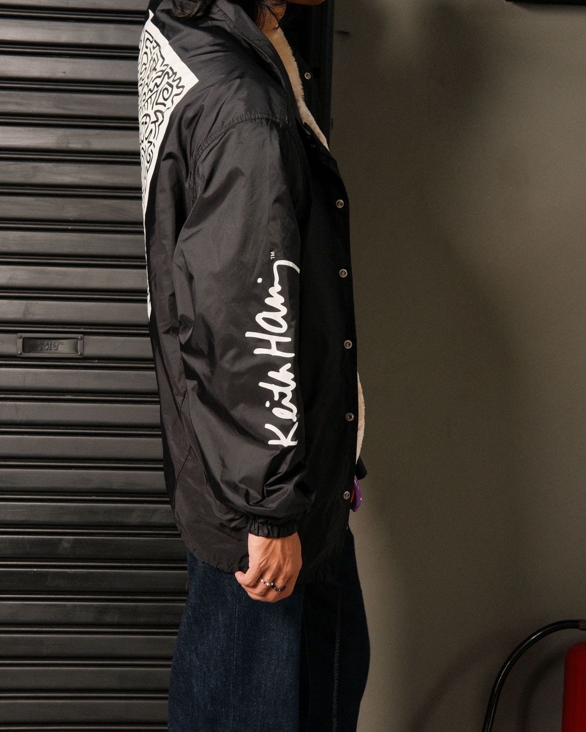 Keith Haring × Ships Jet Blue Keith Haring X Ships Jet Blue Coach Jacket Size US M / EU 48-50 / 2 - 8 Thumbnail