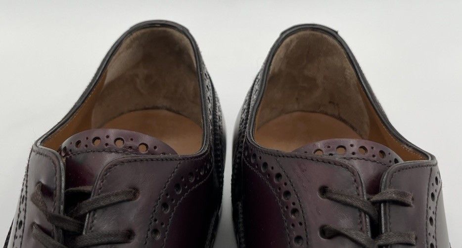 Brooks Brothers Brooks Brothers Golden Fleece Burgundy Leather Oxfords 8D Size US 8 / EU 41 - 9 Thumbnail
