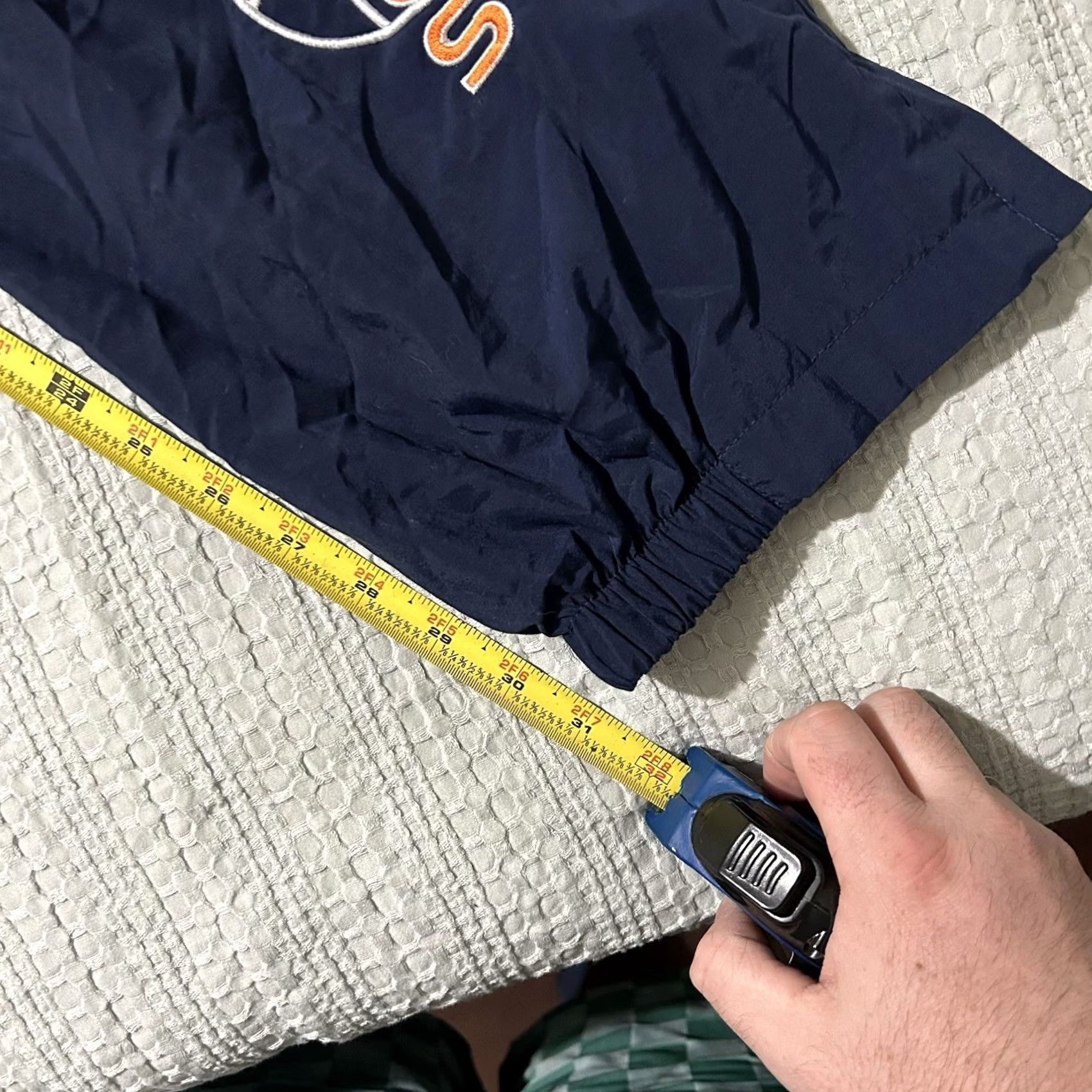 Nike VINTAGE Nike Baggy Track Pants Men L Navy Y2K Clothing Mens Size US 33 - 7 Thumbnail