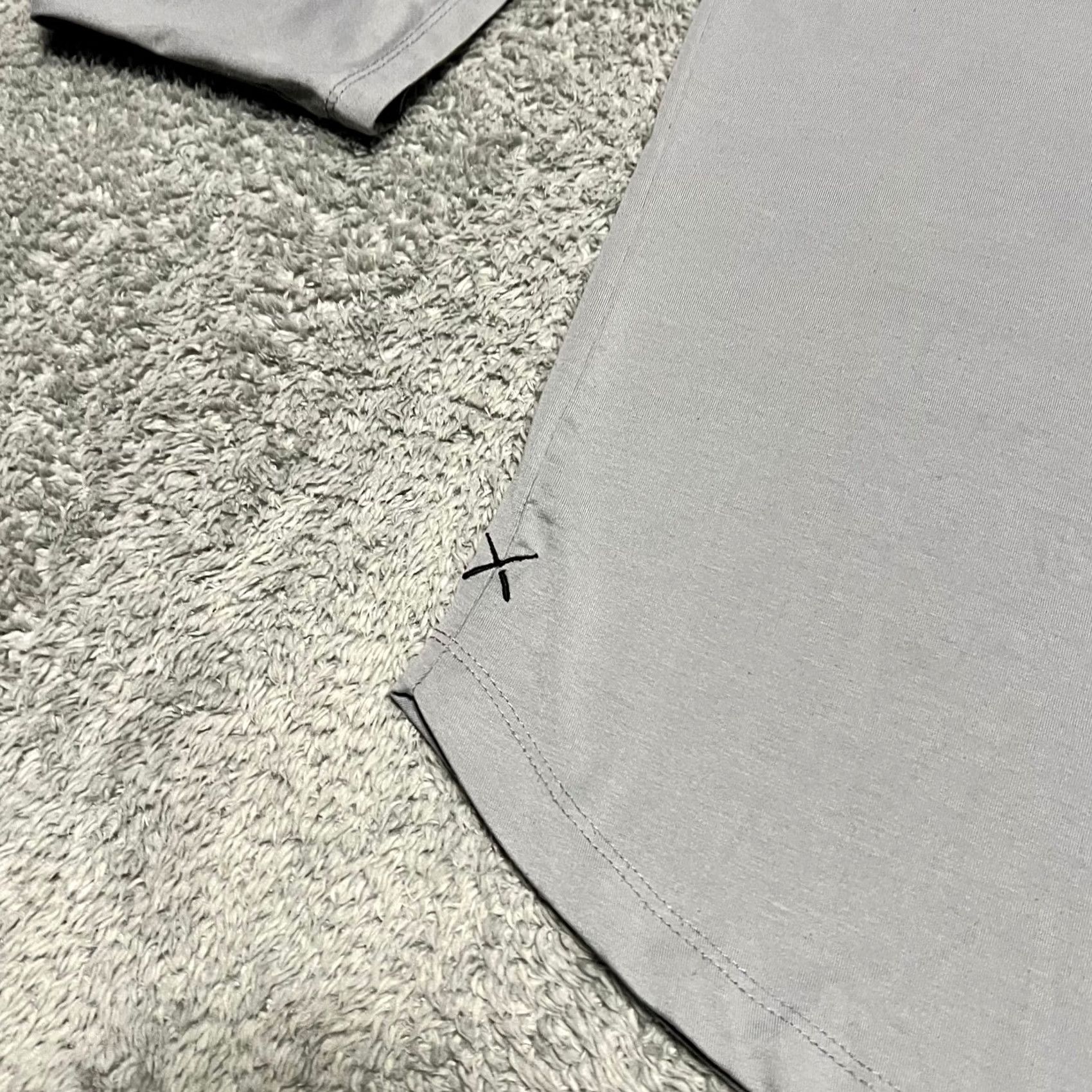 Cuts Cuts Shirt Mens XL Gray Curve Hem Crew Performance Long Sleeve Size US XL / EU 56 / 4 - 3 Thumbnail