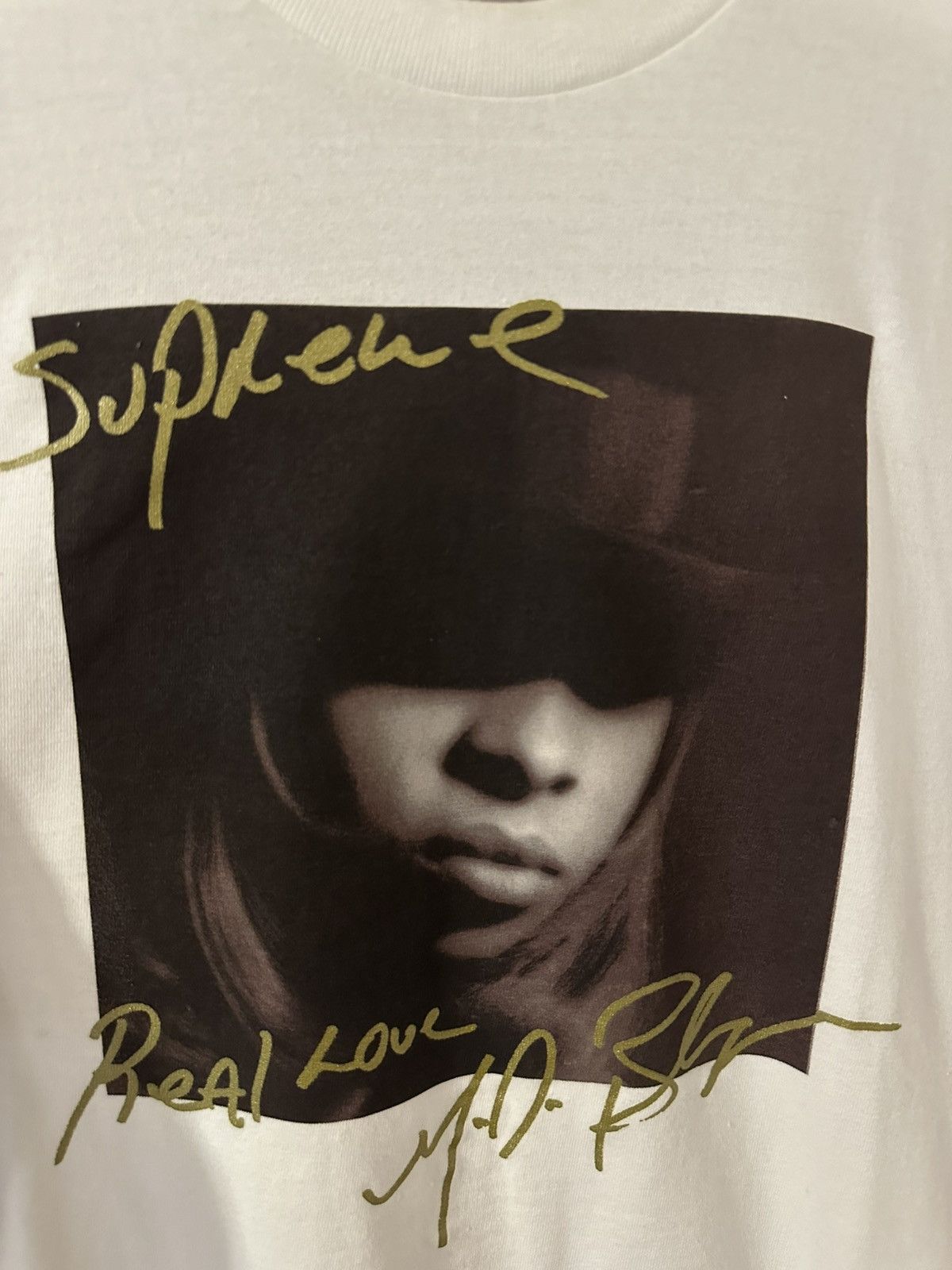 Supreme Supreme Mary J. Blige tee Size US M / EU 48-50 / 2 - 4 Thumbnail
