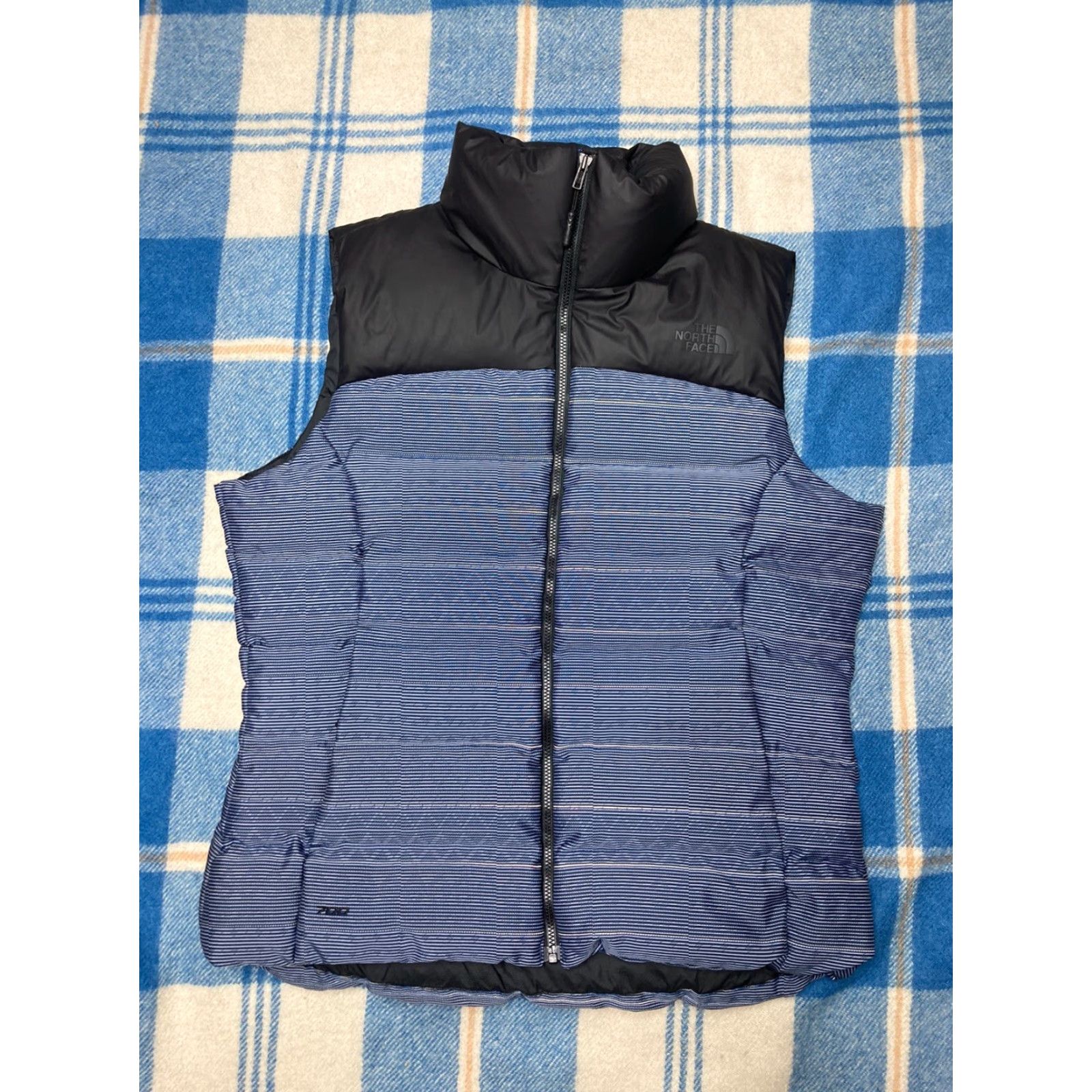 The North Face VINTAGE The North Face 700 Goose Down Vest Womens M Blue Puffer Jacket Winter Size M / US 6-8 / IT 42-44 - 2 Thumbnail