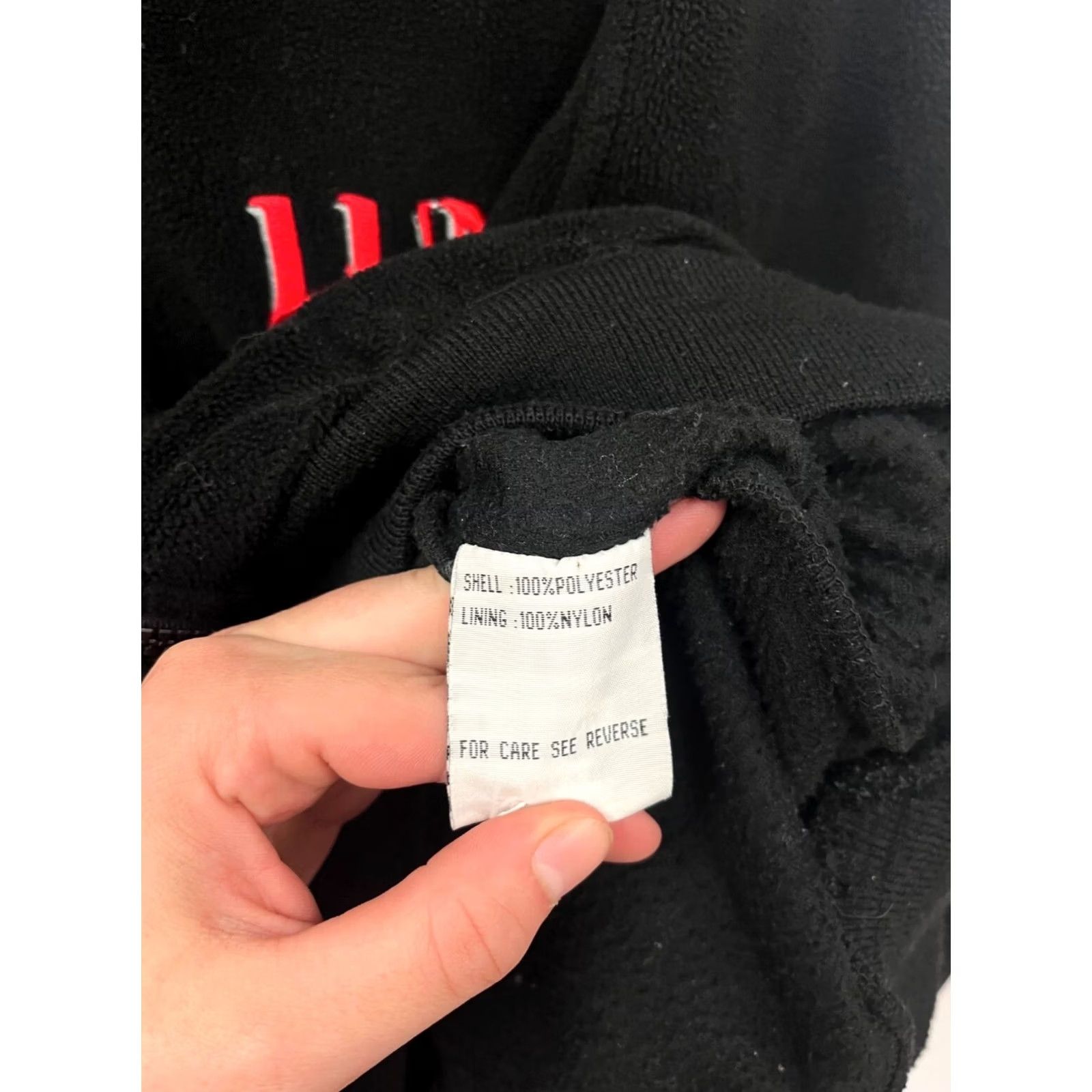 Vintage The Game Bomber Jacket Mens M Black Lund Boats Embroidery Fleece Polyester Nylon Zip Front Size US M / EU 48-50 / 2 - 4 Thumbnail