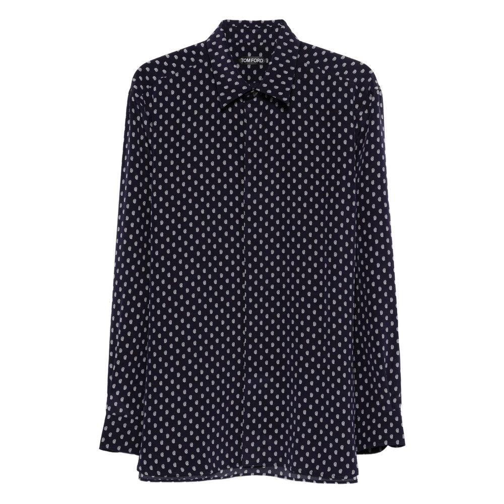 Tom Ford Tom Ford BLUE Shirts Size US L / EU 52-54 / 3 - 1 Thumbnail