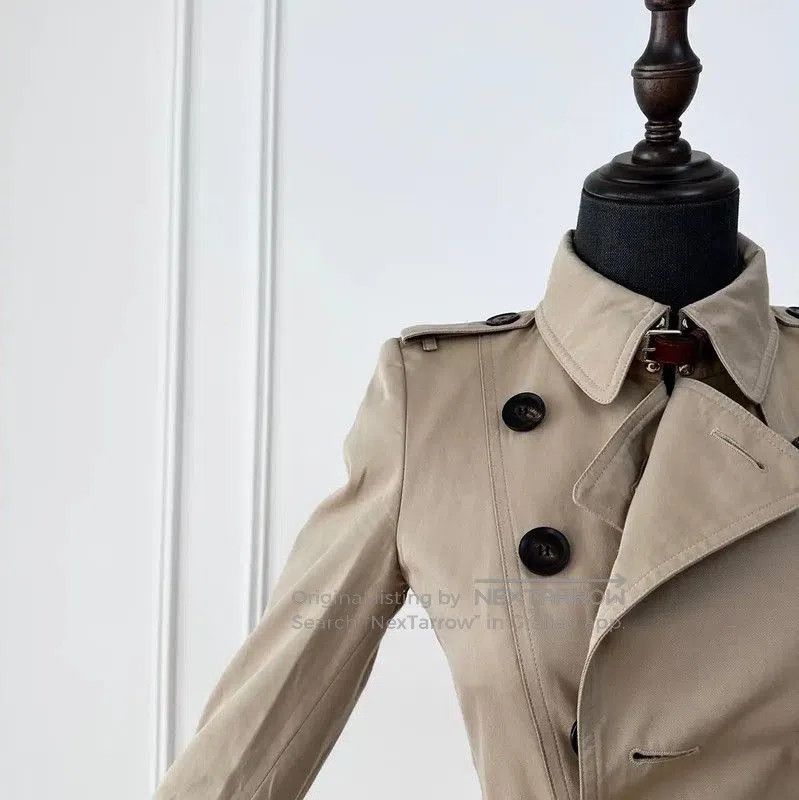 Burberry Burberry Women's Khaki Trench Coat XS Size. Size XS / US 0-2 / IT 36-38 - 6 Thumbnail