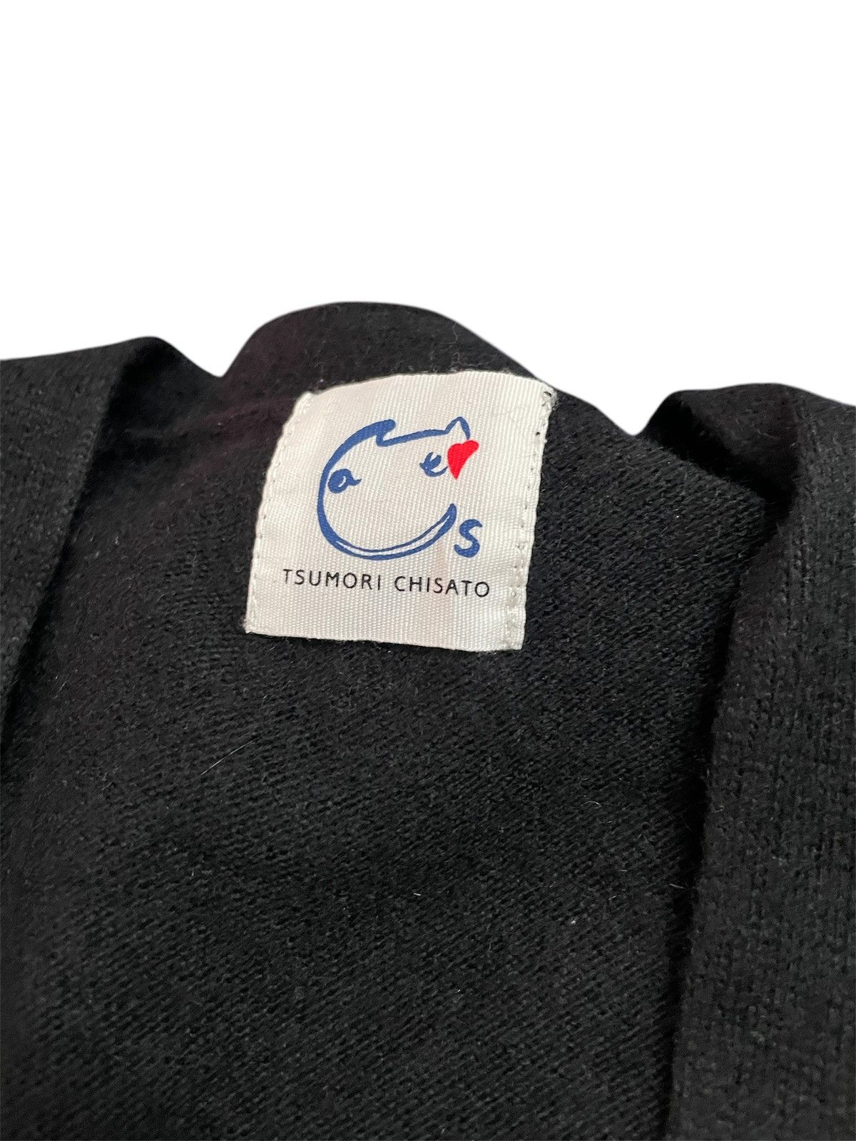 Issey Miyake × Japanese Brand × Tsumori Chisato Tsumori Chisato wool reversible pocket cat Cardigan Size S / US 4 / IT 40 - 7 Thumbnail