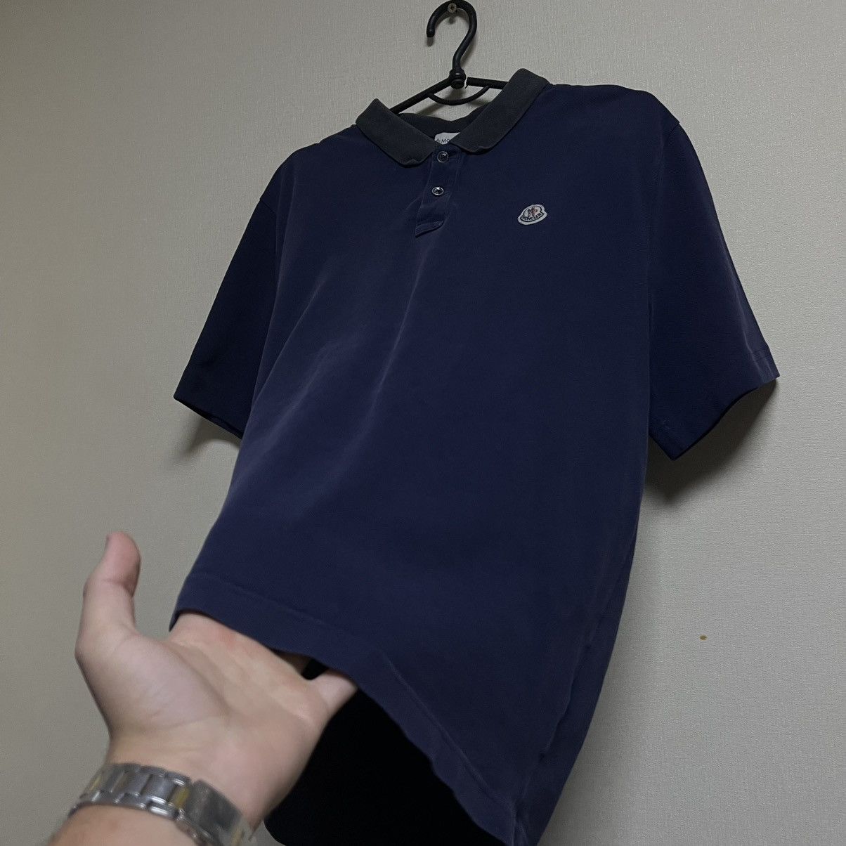 Moncler Moncler Polo T-Shirt Size US XL / EU 56 / 4 - 5 Thumbnail