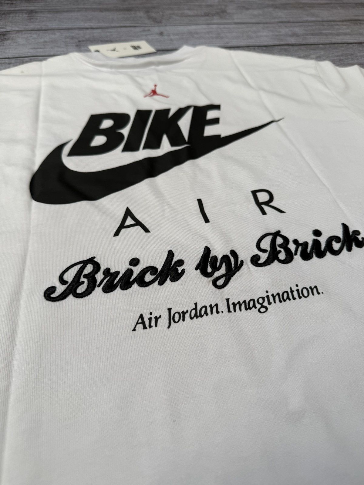 Jordan Brand NEW Jordan x Nigel Sylvester Brick Tee White Size S Size US S / EU 44-46 / 1 - 3 Thumbnail