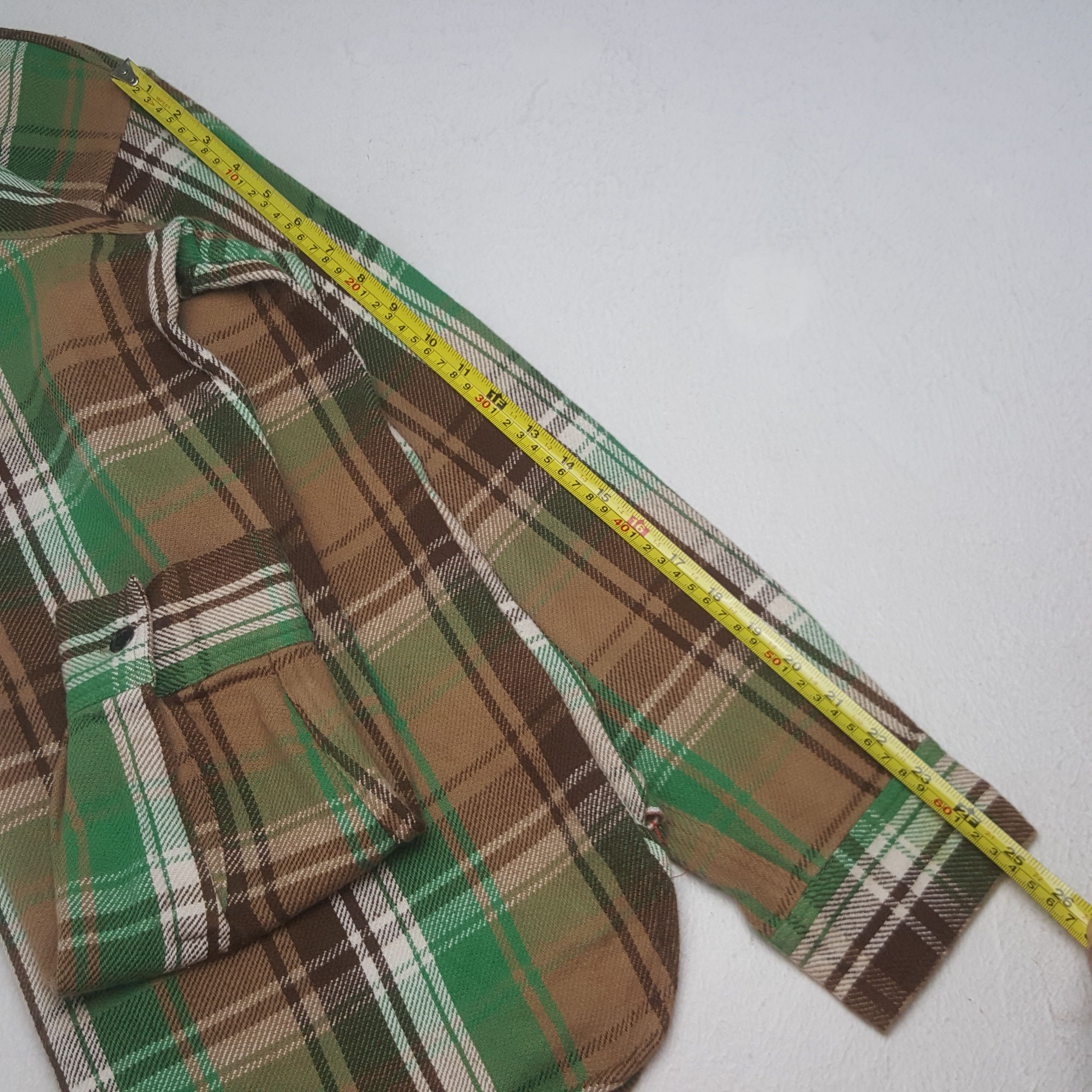 Sugar Cane Vintage Sugar Cane Japanese Flannel Shirt Button up C299N15 Size US L / EU 52-54 / 3 - 6 Thumbnail