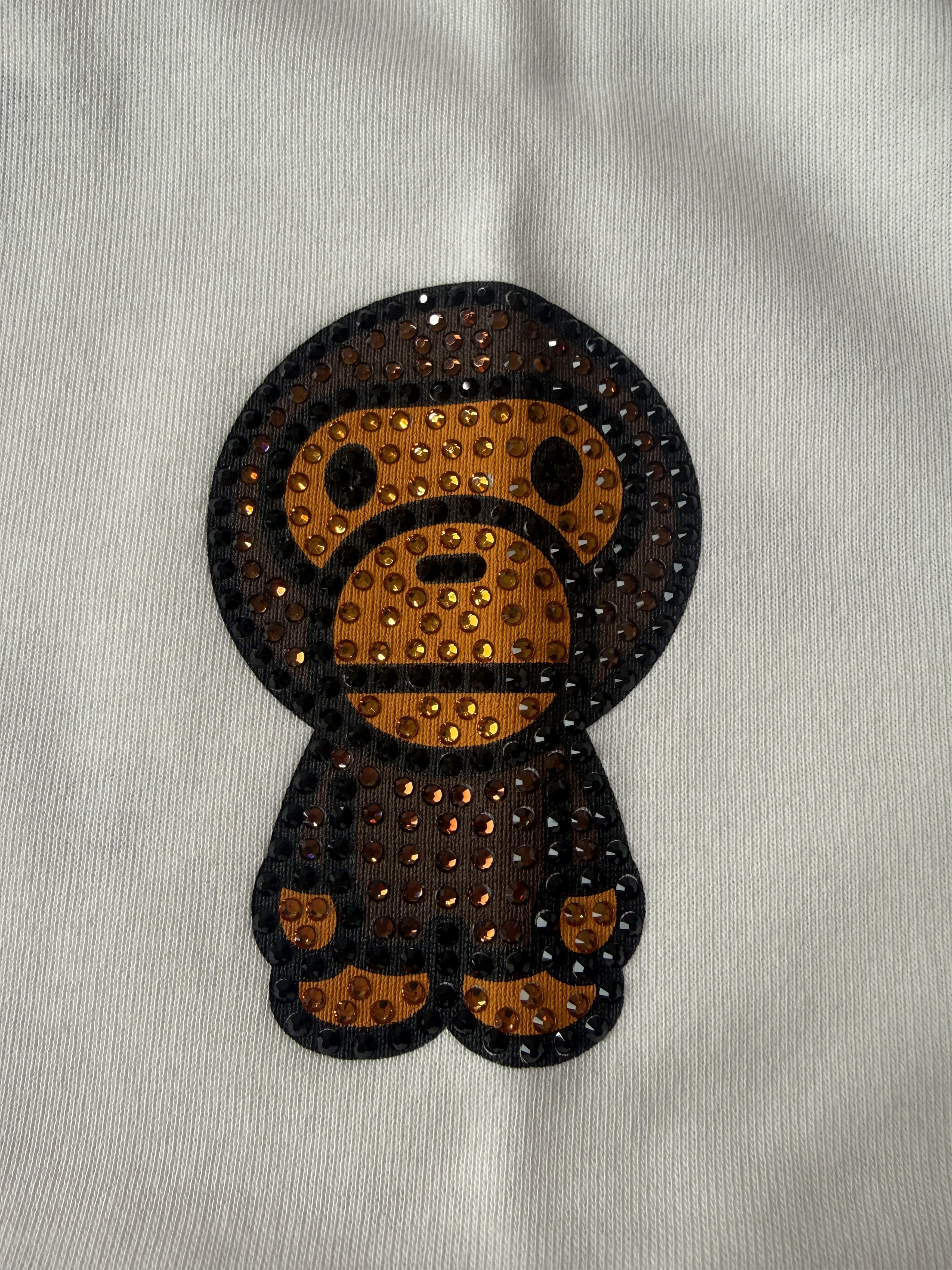 Bape × Swarovski BAPE X SWAROVSKI BABY MILO TEE Size US M / EU 48-50 / 2 - 3 Thumbnail