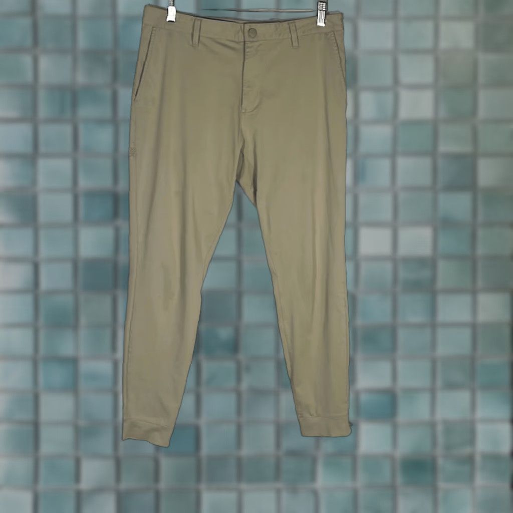 Rhone VINTAGE RHONE Commuter Pants Joggers 32 Tan Khaki Chino Style 100594 Mens Inseam 29 Size US 32 / EU 48 - 1 Thumbnail