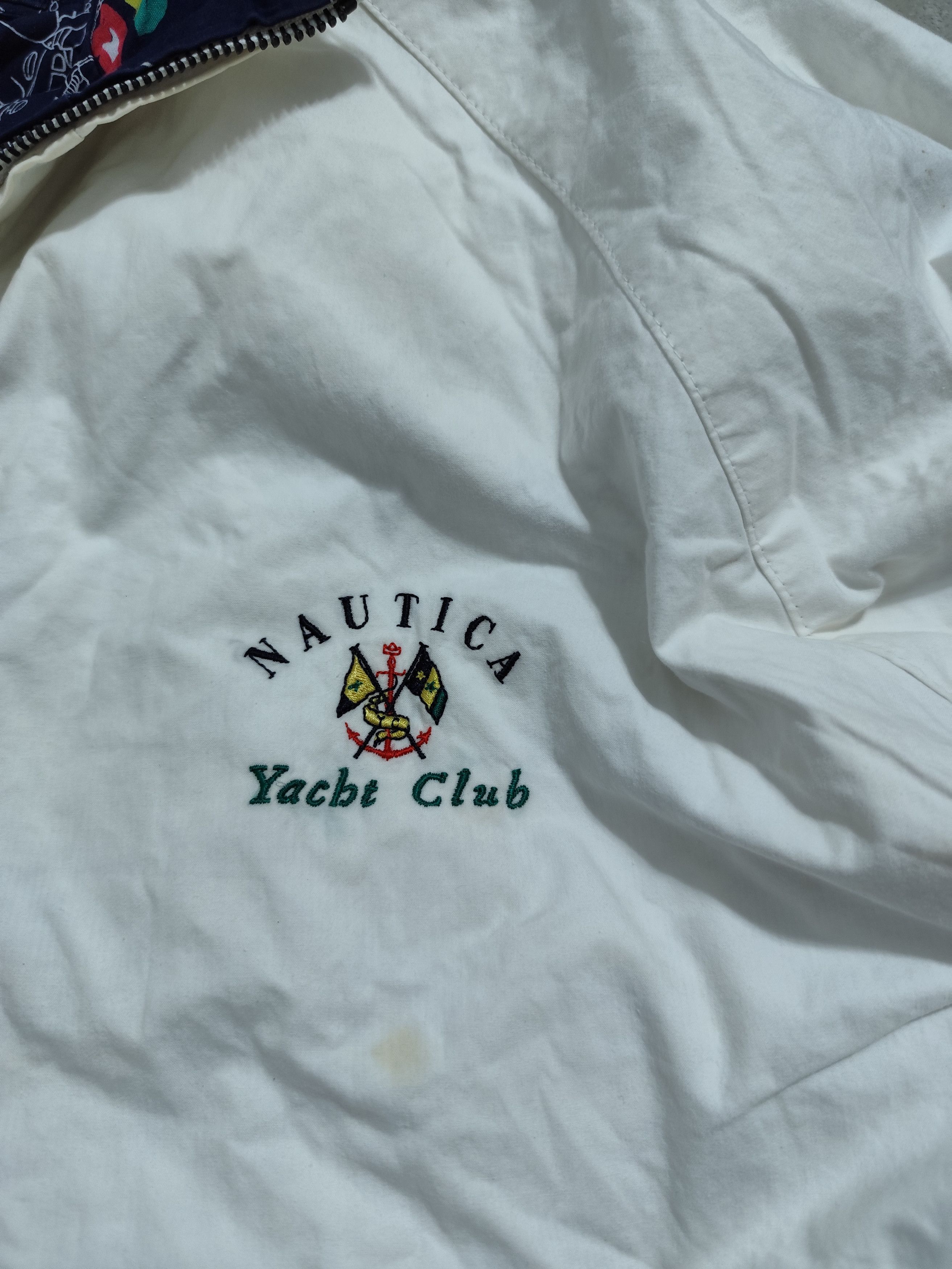 Nautica VINTAGE NAUTICA REVERSIBLE JACKET YACHT CLUB Size US XL / EU 56 / 4 - 10 Thumbnail